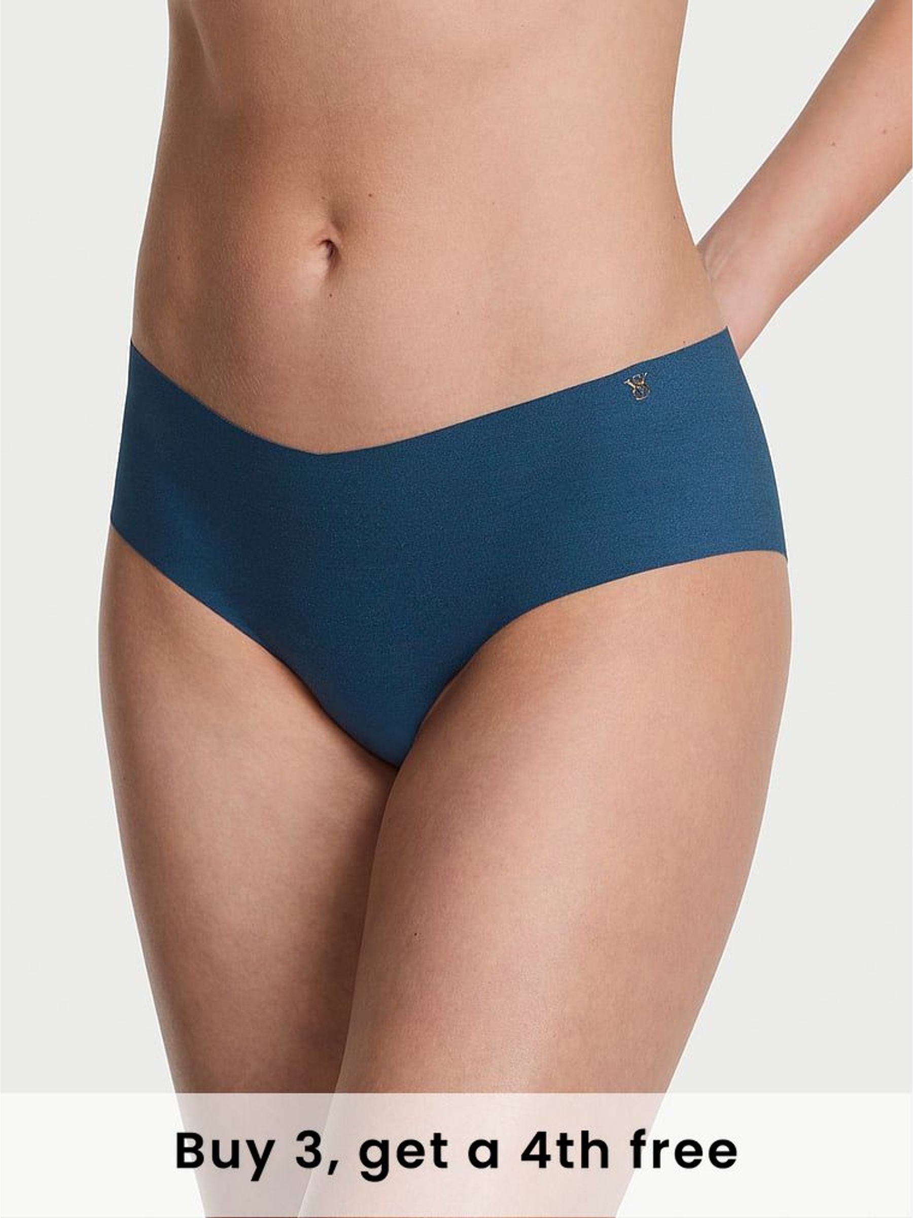 Midnight Sea Blue Cheeky Knickers (W39271) | £9
