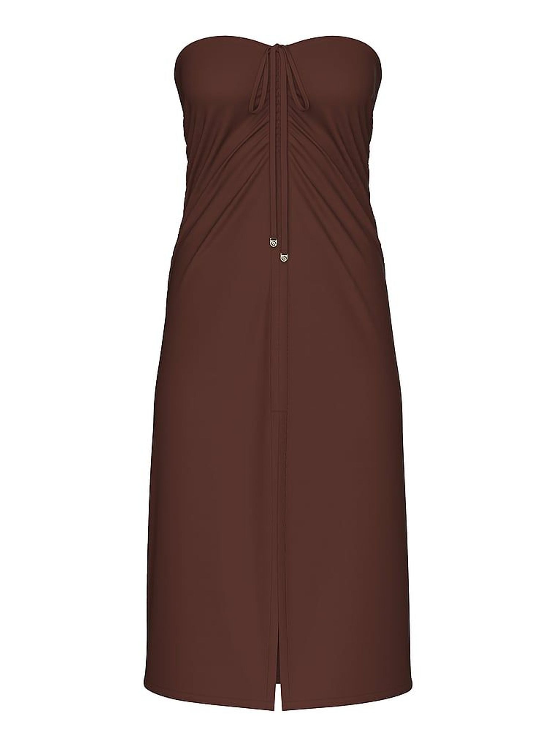 Ganache Brown Multiway Cover Up Dress (W39272) | £59