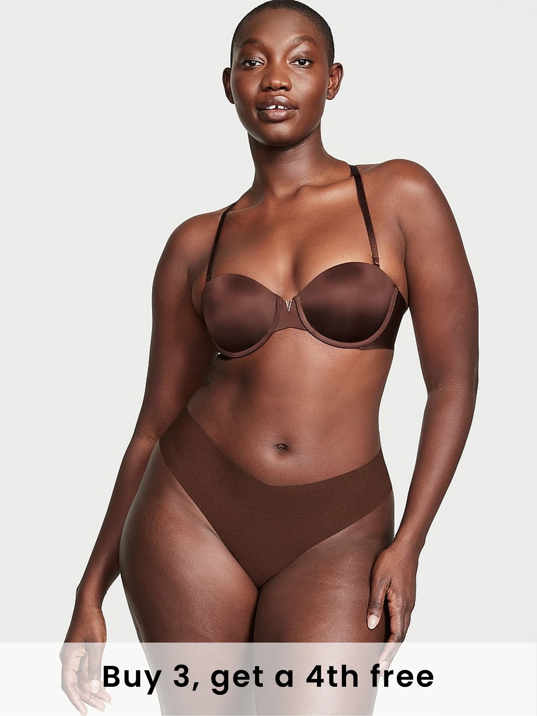 Ganache Nude Thong Knickers (W39275) | £9