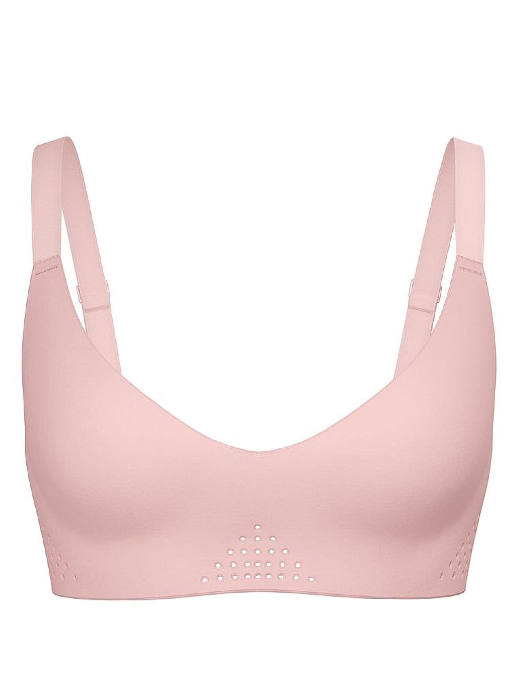 Bare Pink Seamless Low Impact Racerback Sports Bra (W39352) | £45