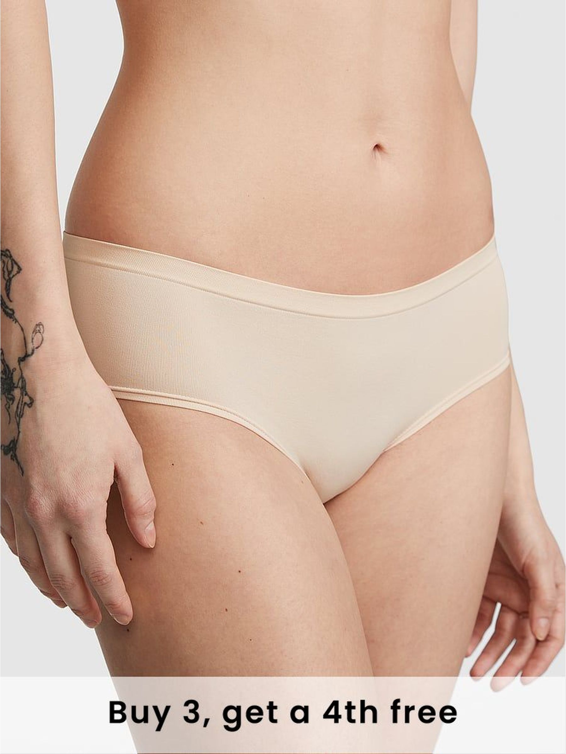 Marzipan Nude Hipster Seamless Knickers (W39381) | £9