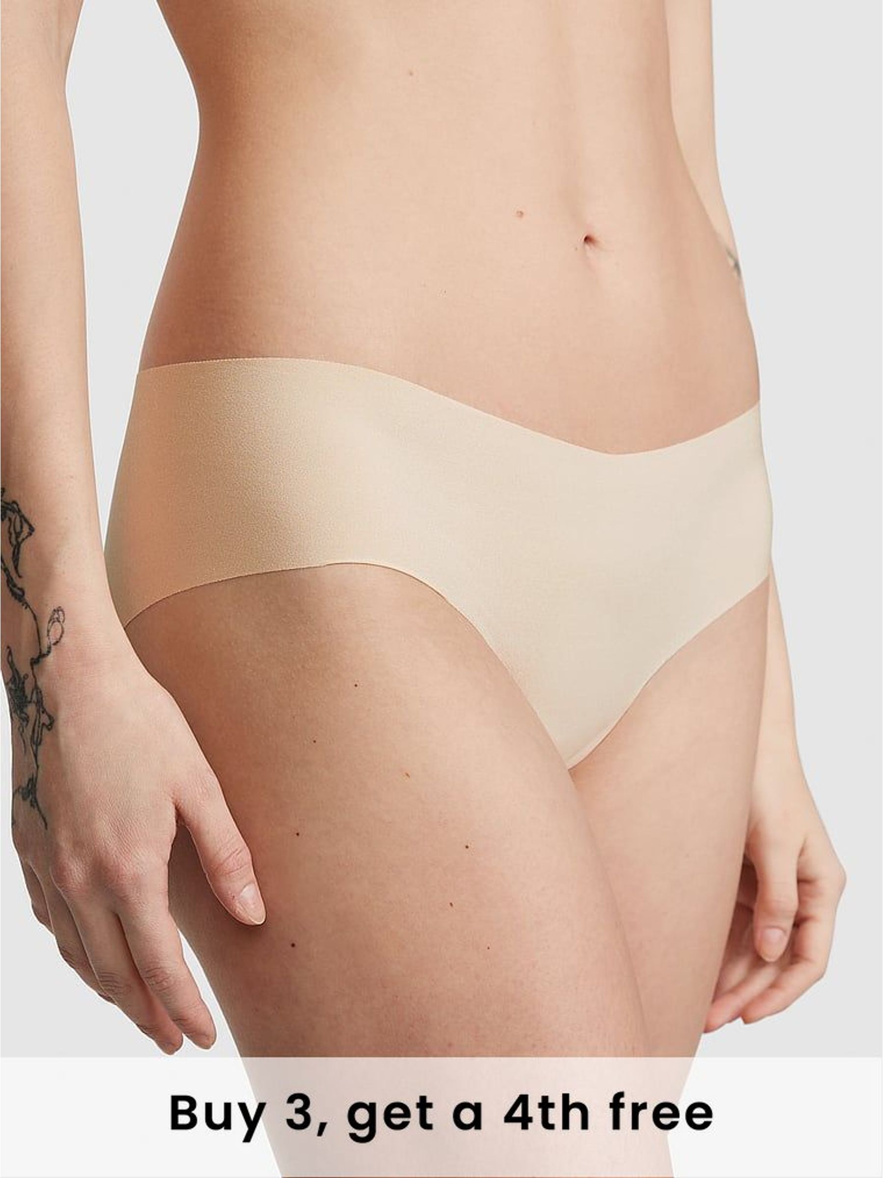 Marzipan Nude Hipster No Show Knickers (W39408) | £9