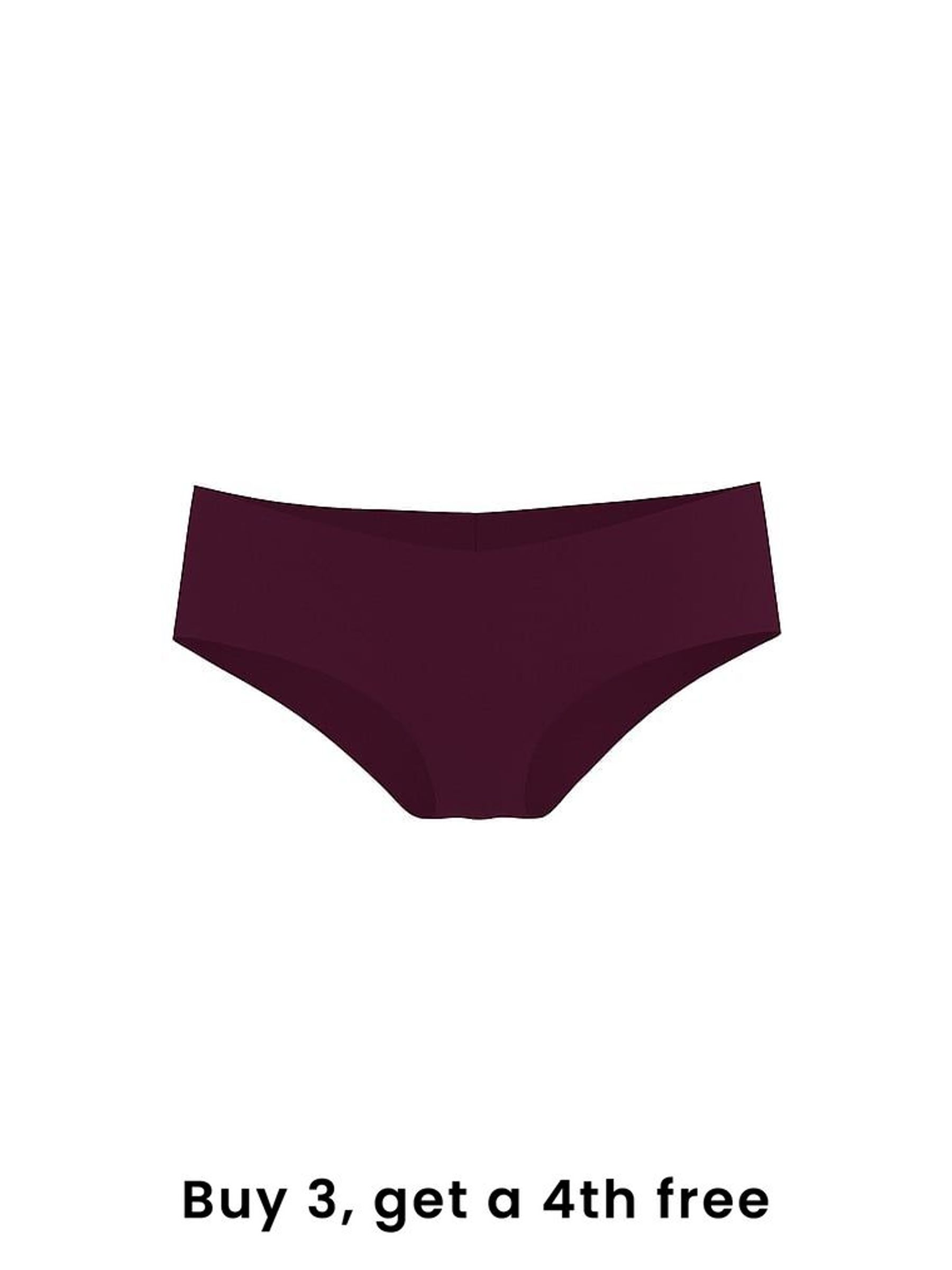 Winter Wine Red Cheeky Knickers (W39418) | £9