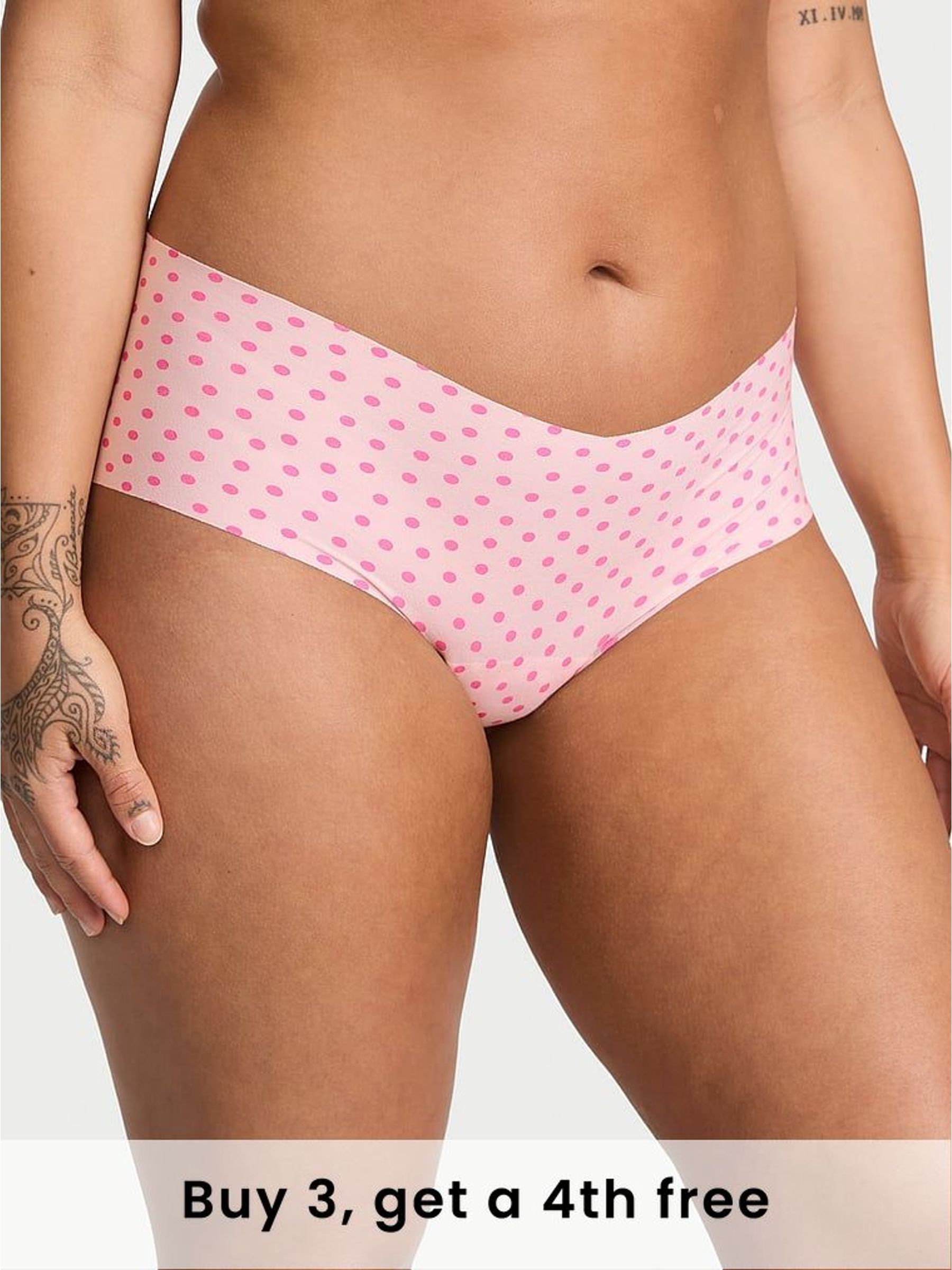 Purest Pink Dot Cheeky Knickers (W39458) | £9