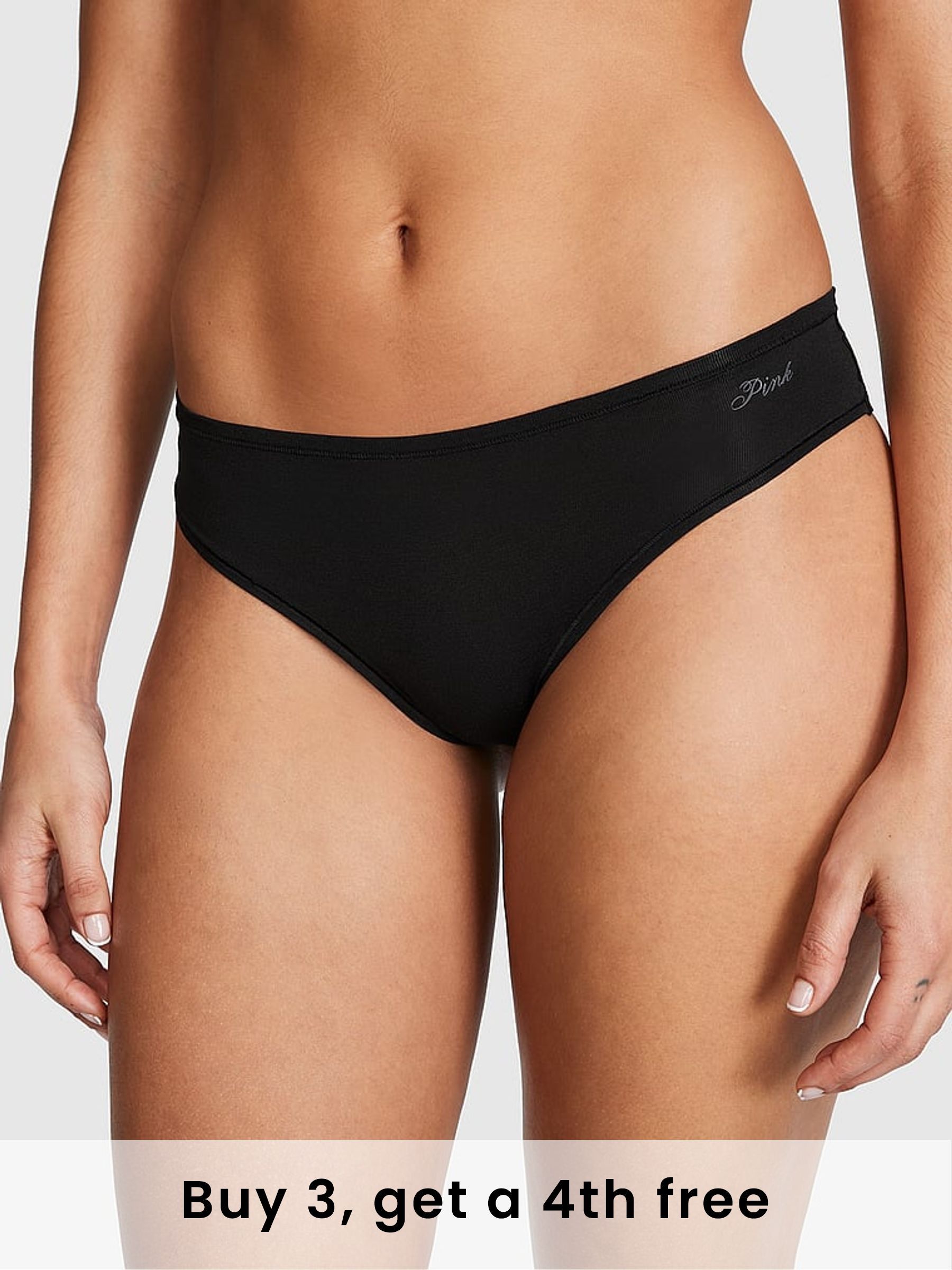 Black Cheeky Cotton Knickers (W39515) | £9
