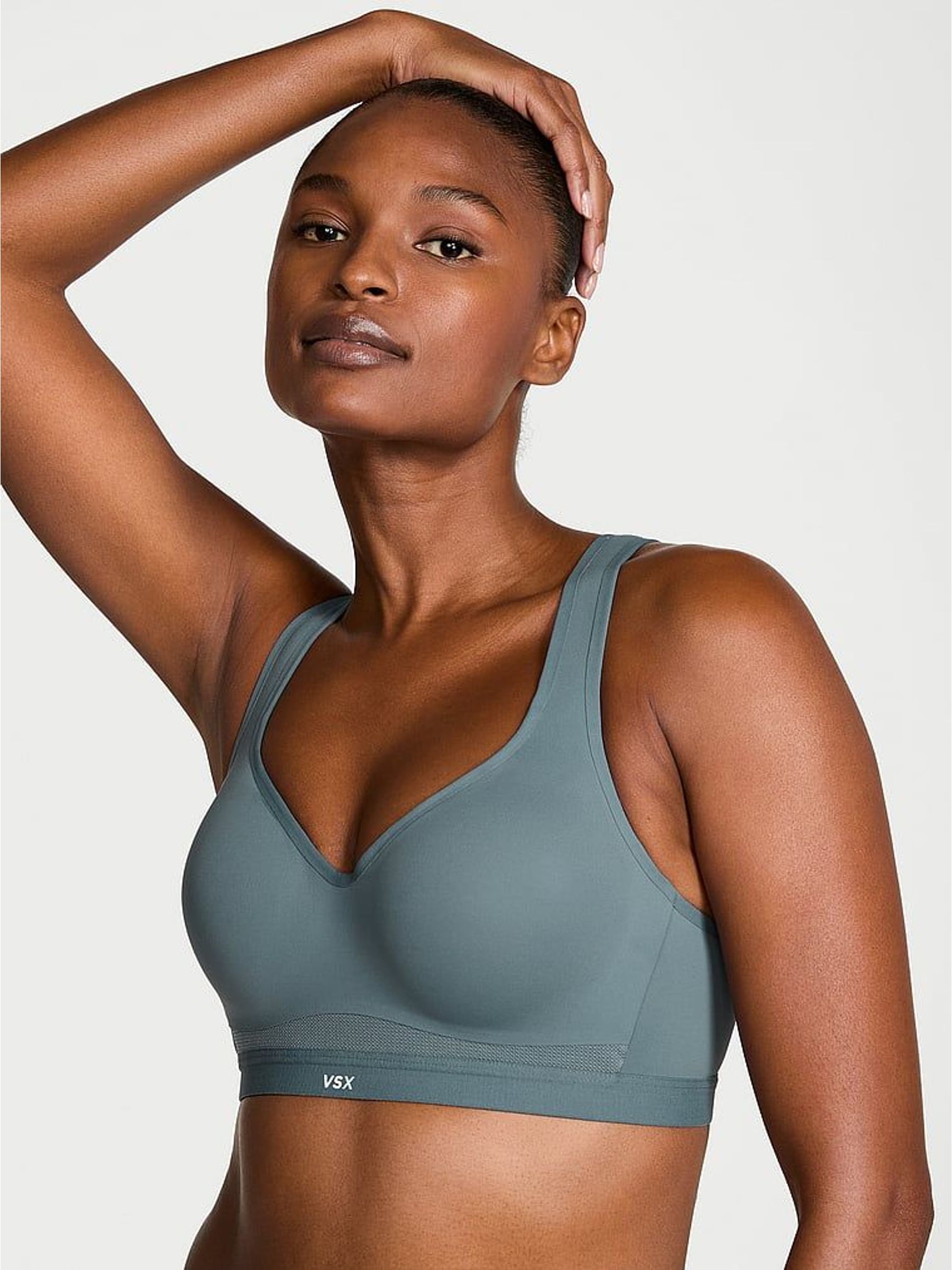 Dark Steel Grey VSX Incredible Max™ Sports Bra (W39547) | £55