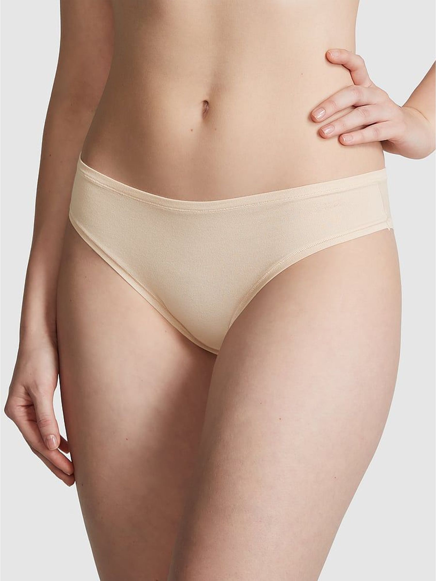 Marzipan Nude Cheeky Cotton Knickers (W39568) | £9
