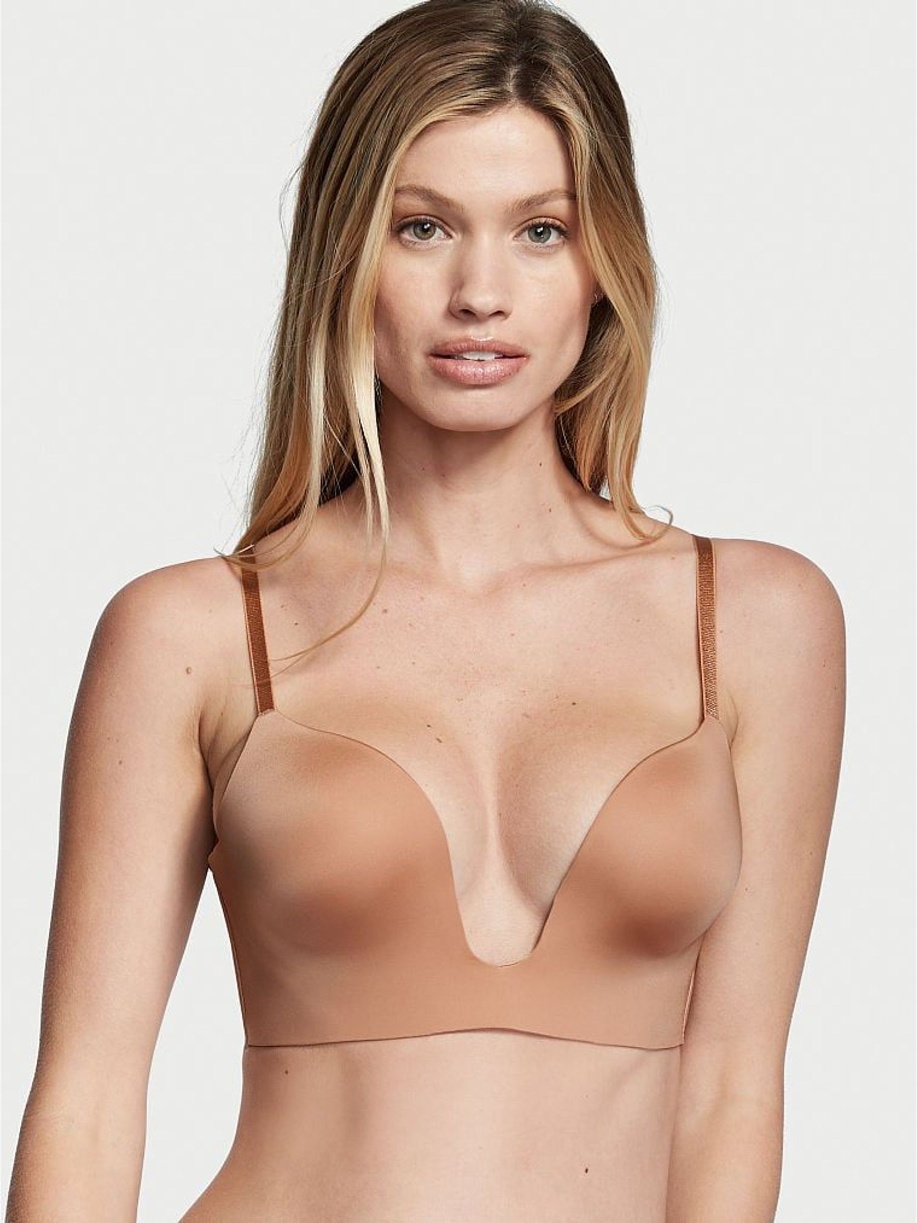 Praline Nude Plunge Low Back Bra (W39572) | £45