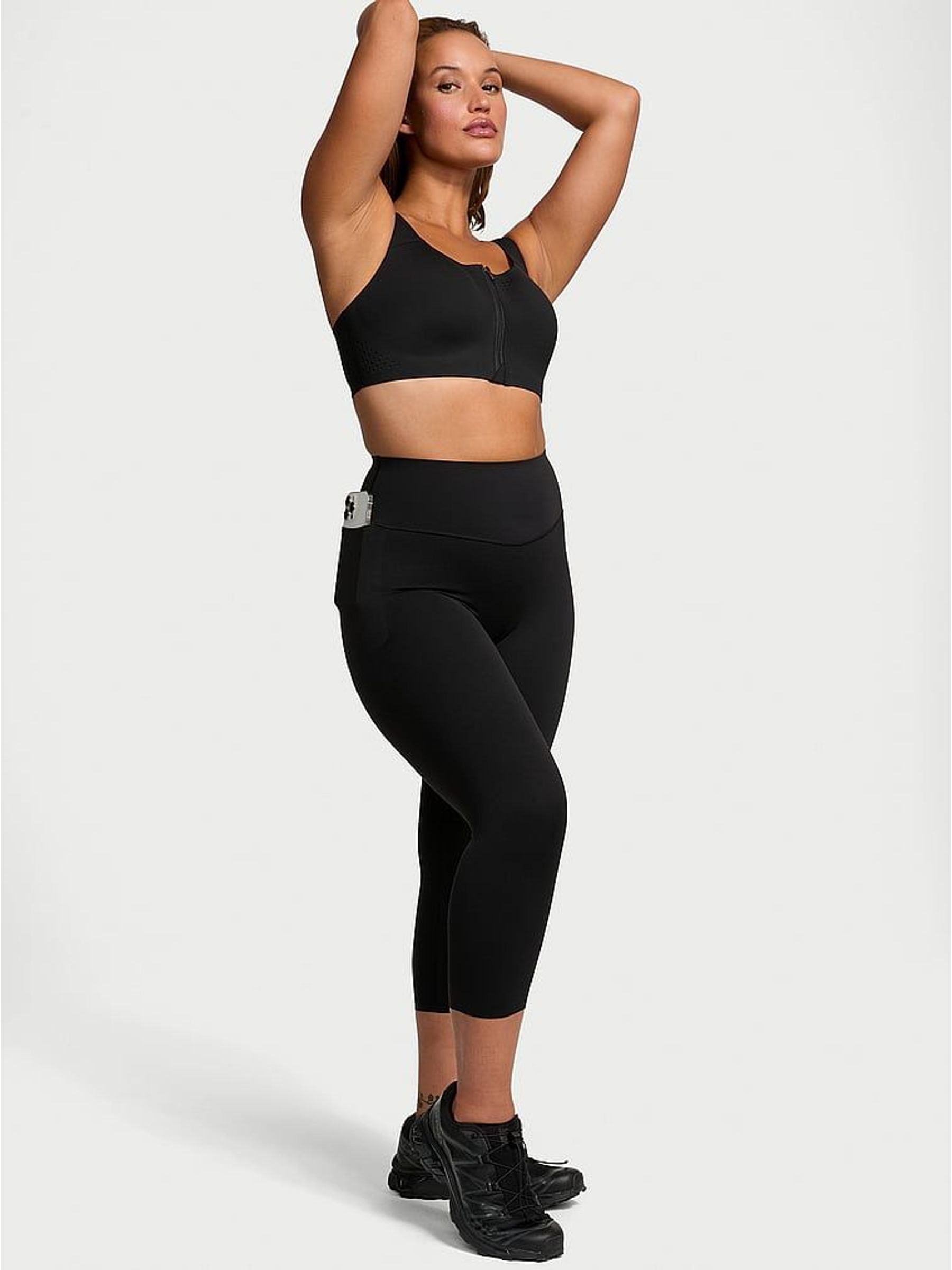Black Elevate™ Capri Leggings (W39603) | £49