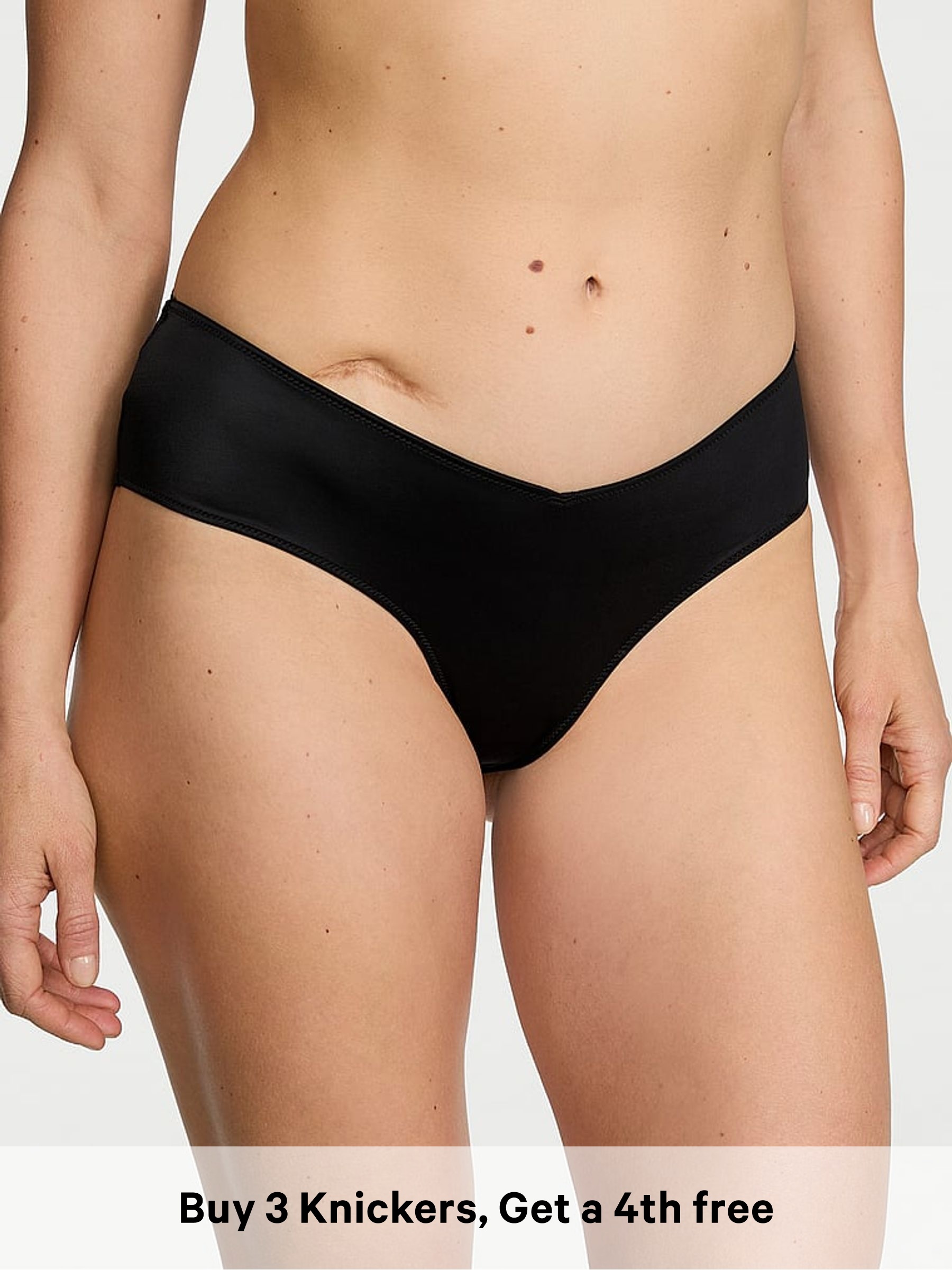 Black Cheeky Knickers (W40249) | £18