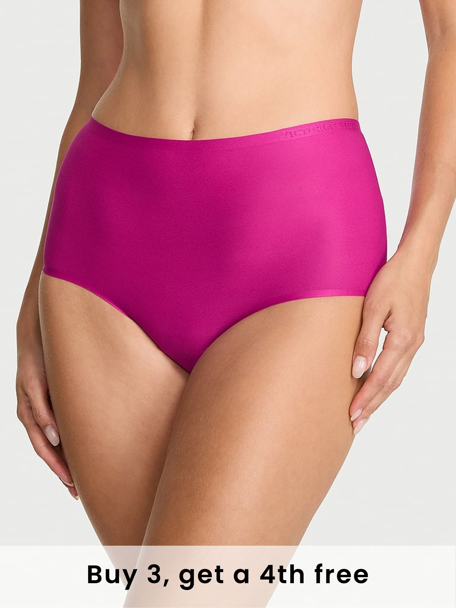 Allure Pink Brief Mid-Rise Knickers (W41178) | £14