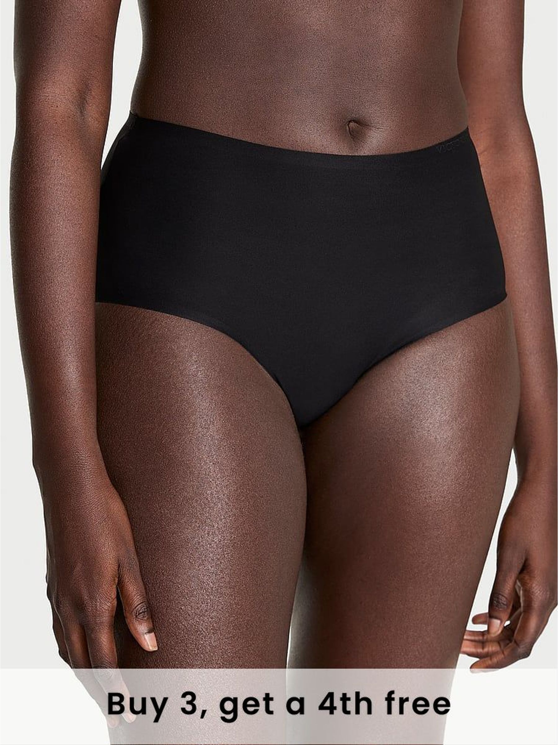 Black Brief Mid-Rise Knickers (W41186) | £16