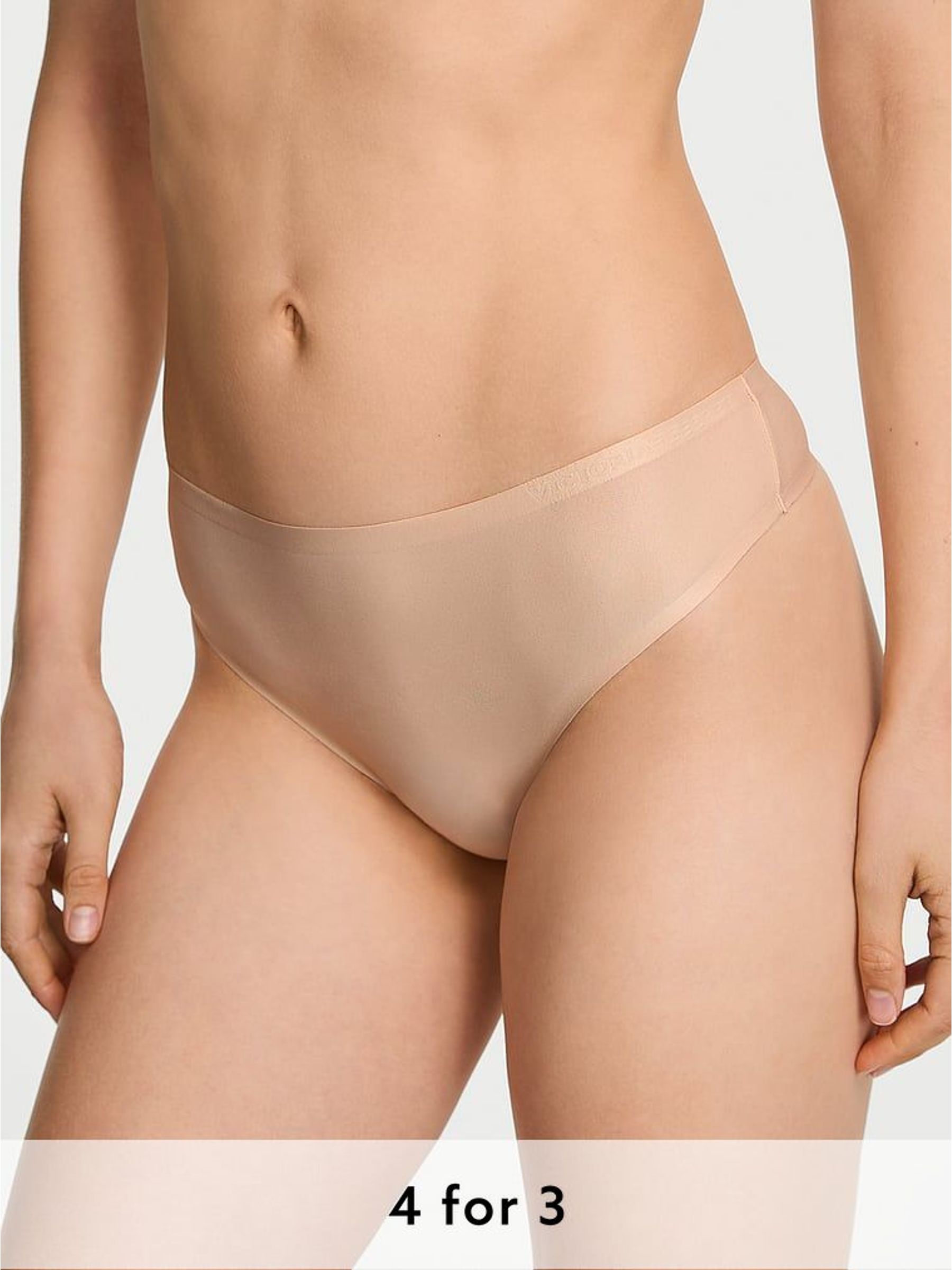 Praline Nude Thong Mid-Rise Knickers (W41211) | £16