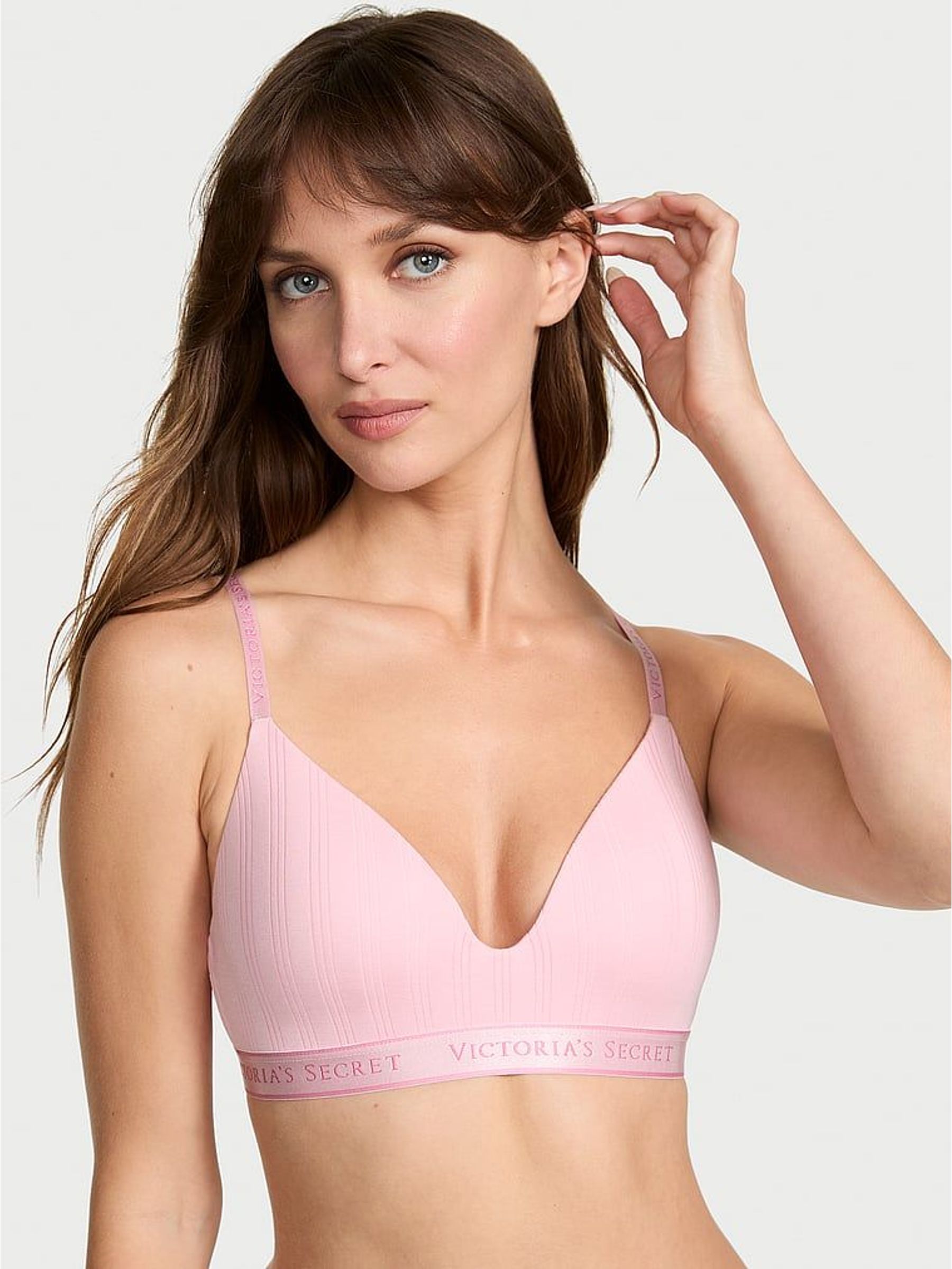 Pretty Blossom Pink Non Wired Lightly Lined Modal Bra (W41213) | £35