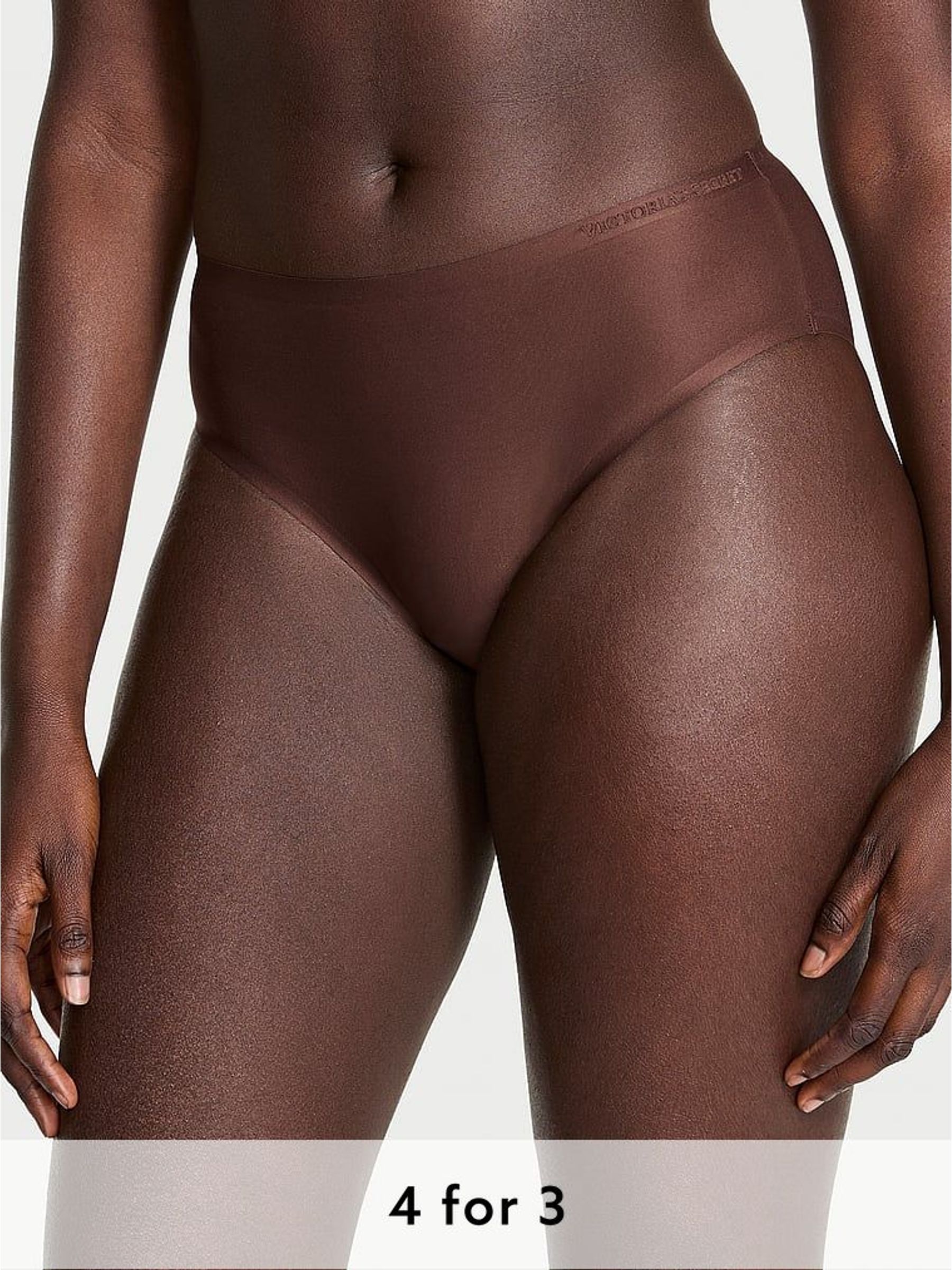 Ganache Nude Bikini Mid-Rise Knickers (W41561) | £16