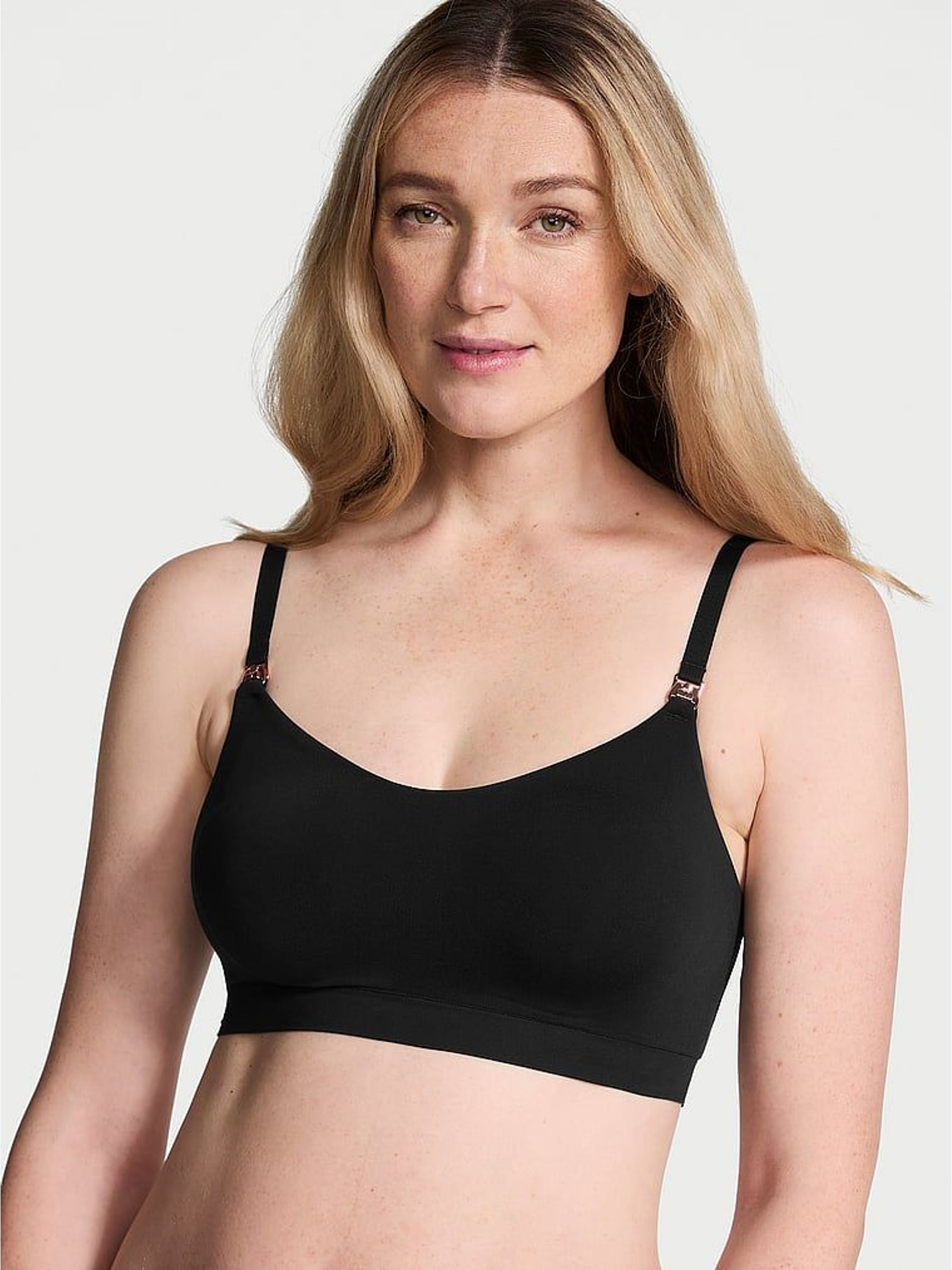 Black Seamless Nursing Bra (W41569) | £39