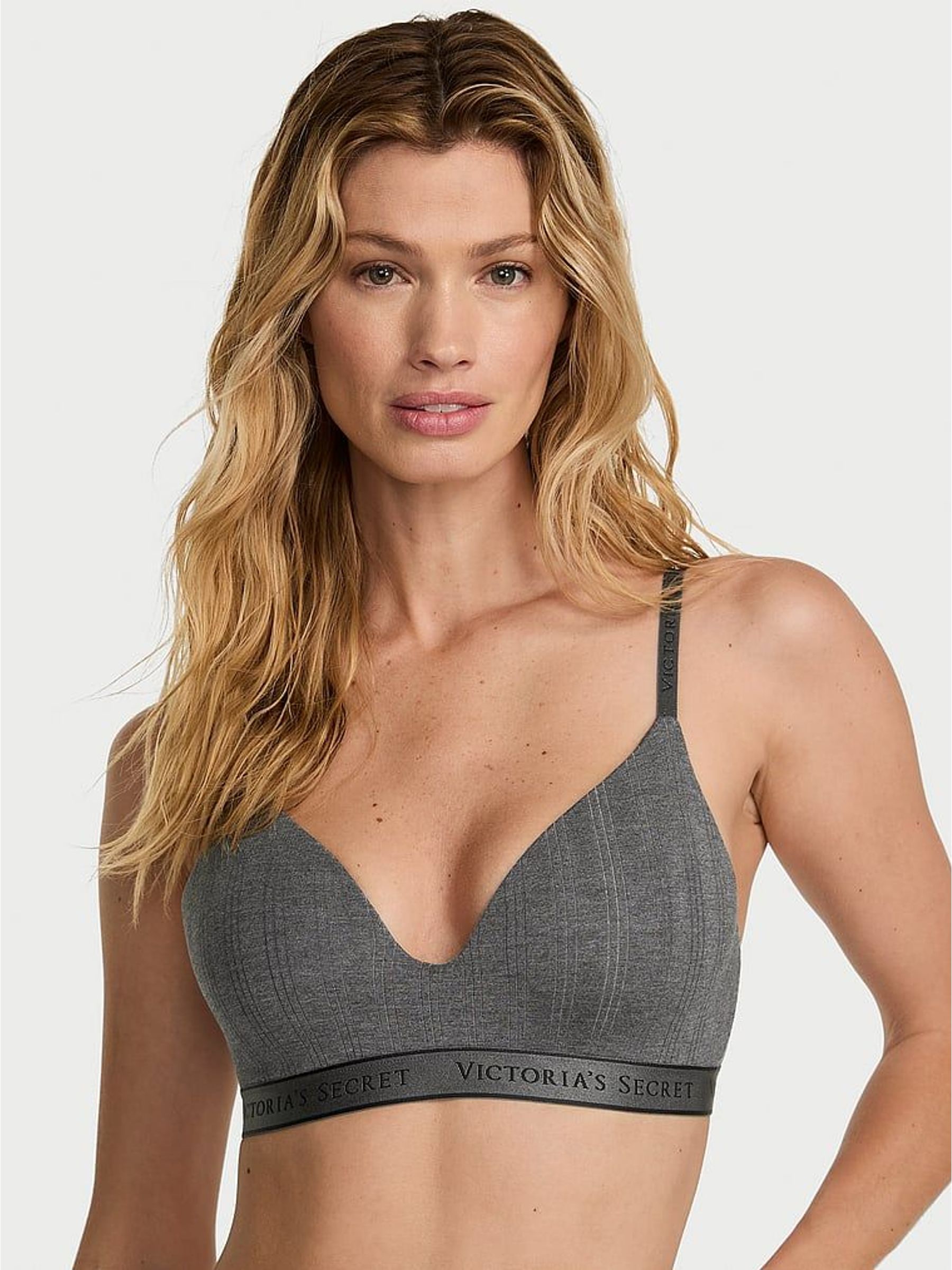 Heather Anthracite Grey Non Wired Lightly Lined Modal Bra (W41574) | £39