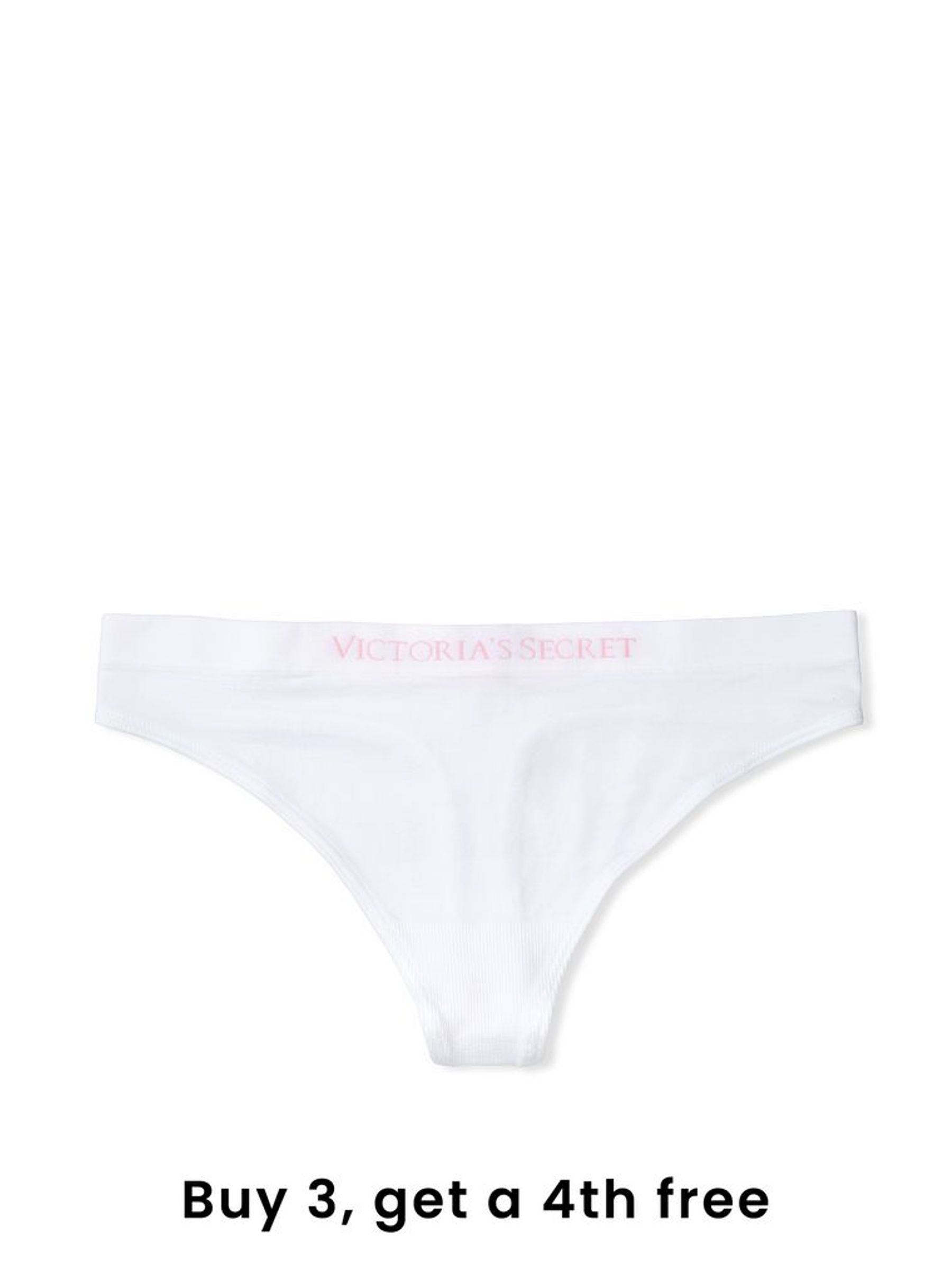 White Thong Knickers (W43090) | £9