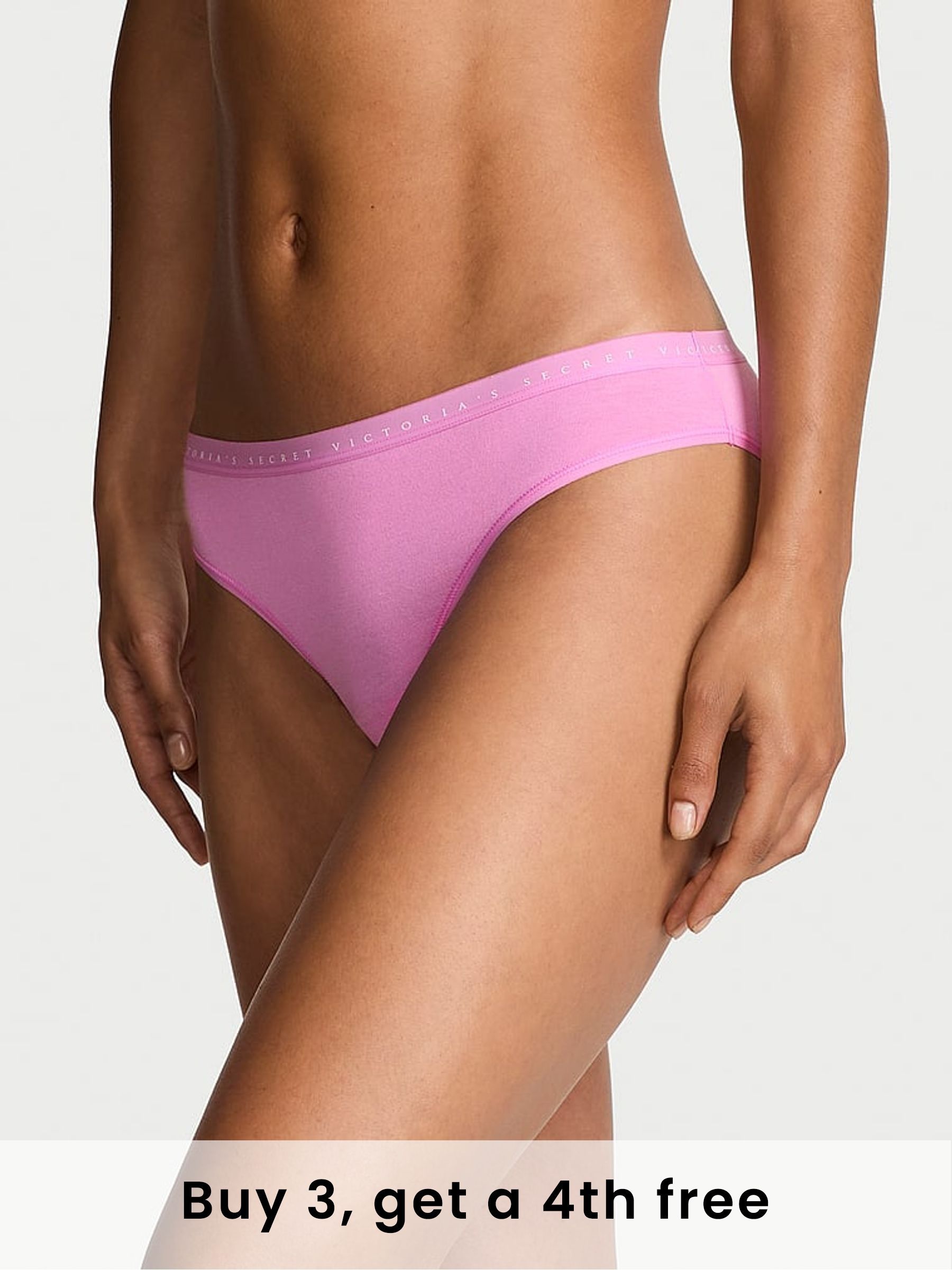 Lilac Shimmer Purple Bikini Knickers (W45587) | £9