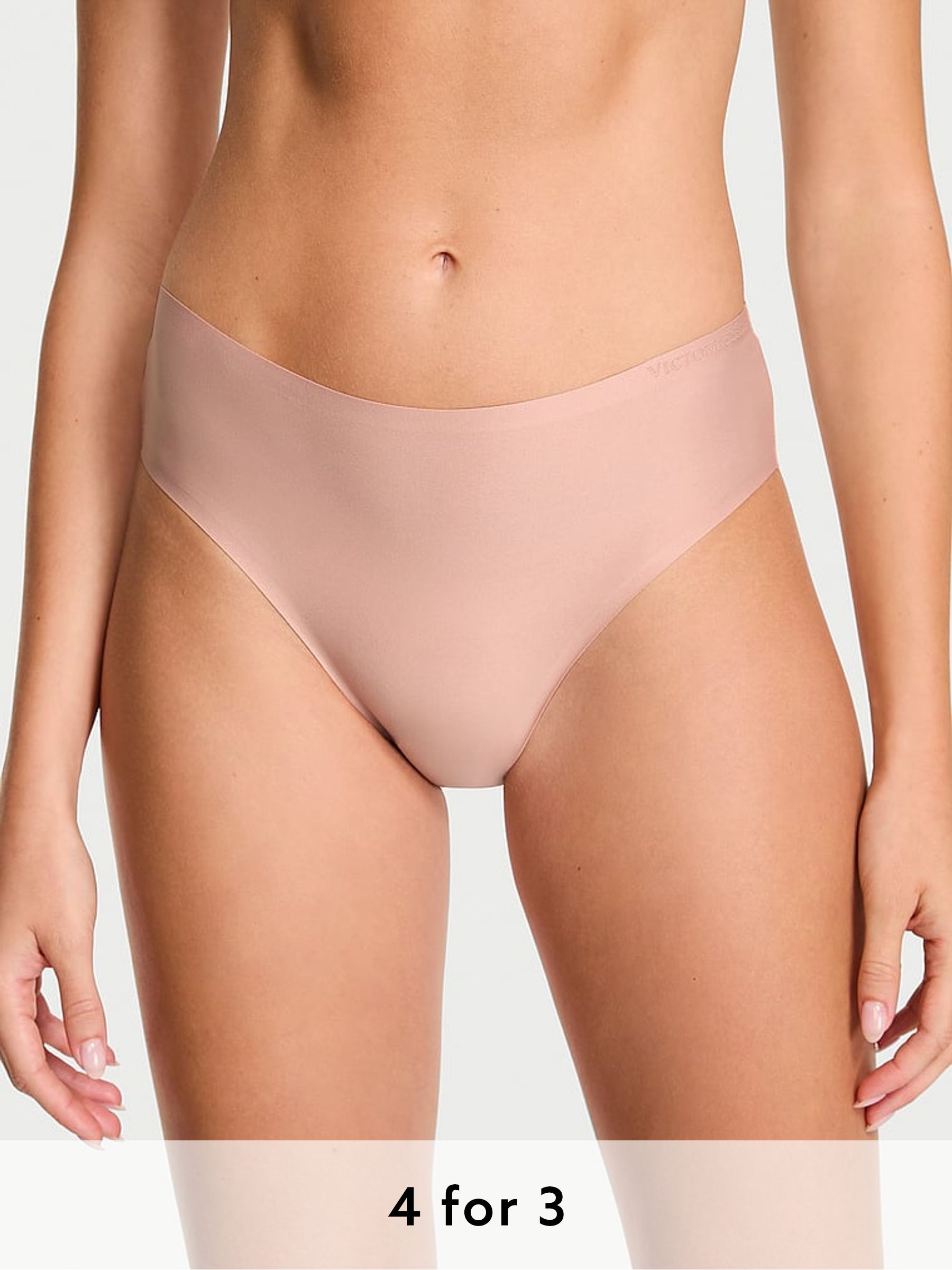 Macaron Nude Bikini Mid-Rise Knickers (W45602) | £16