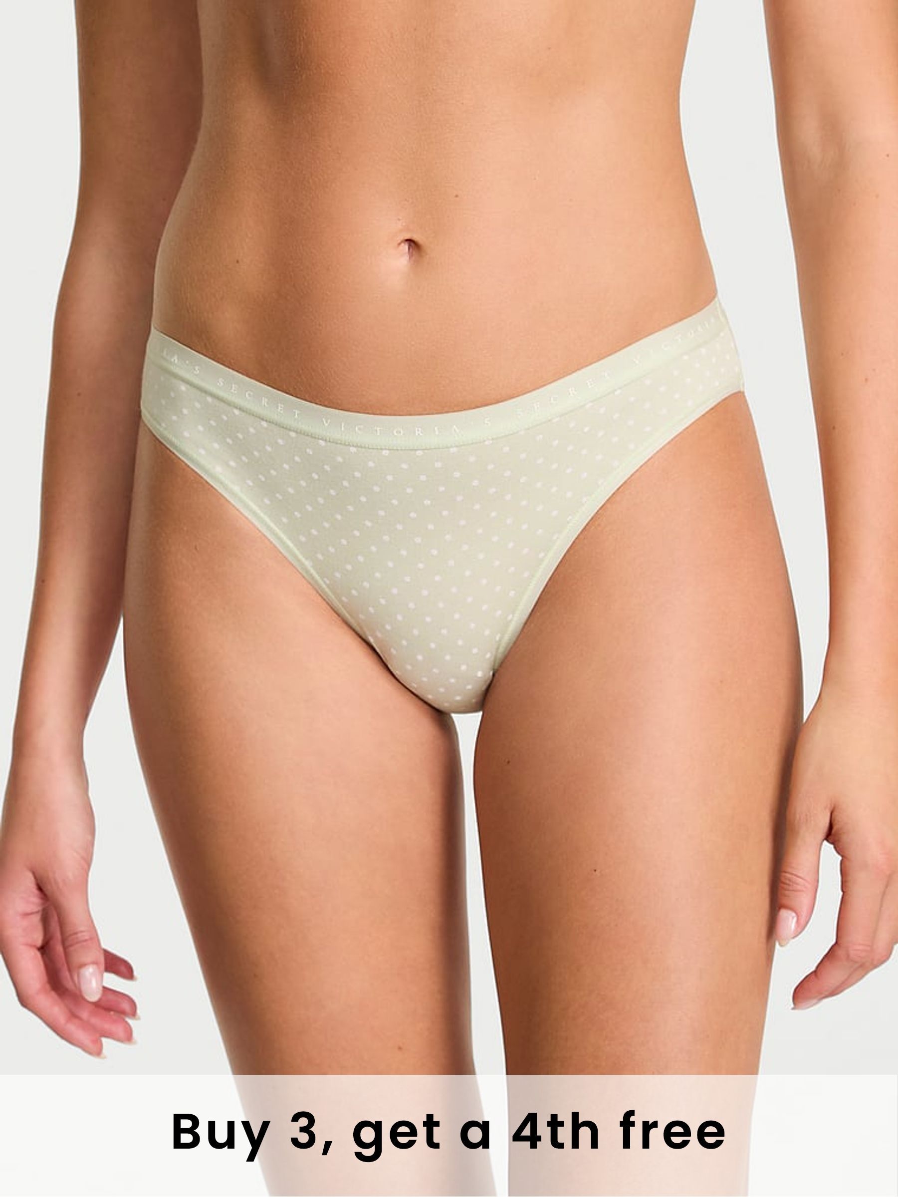 Mint Crush Dot Green Bikini Knickers (W45603) | £9