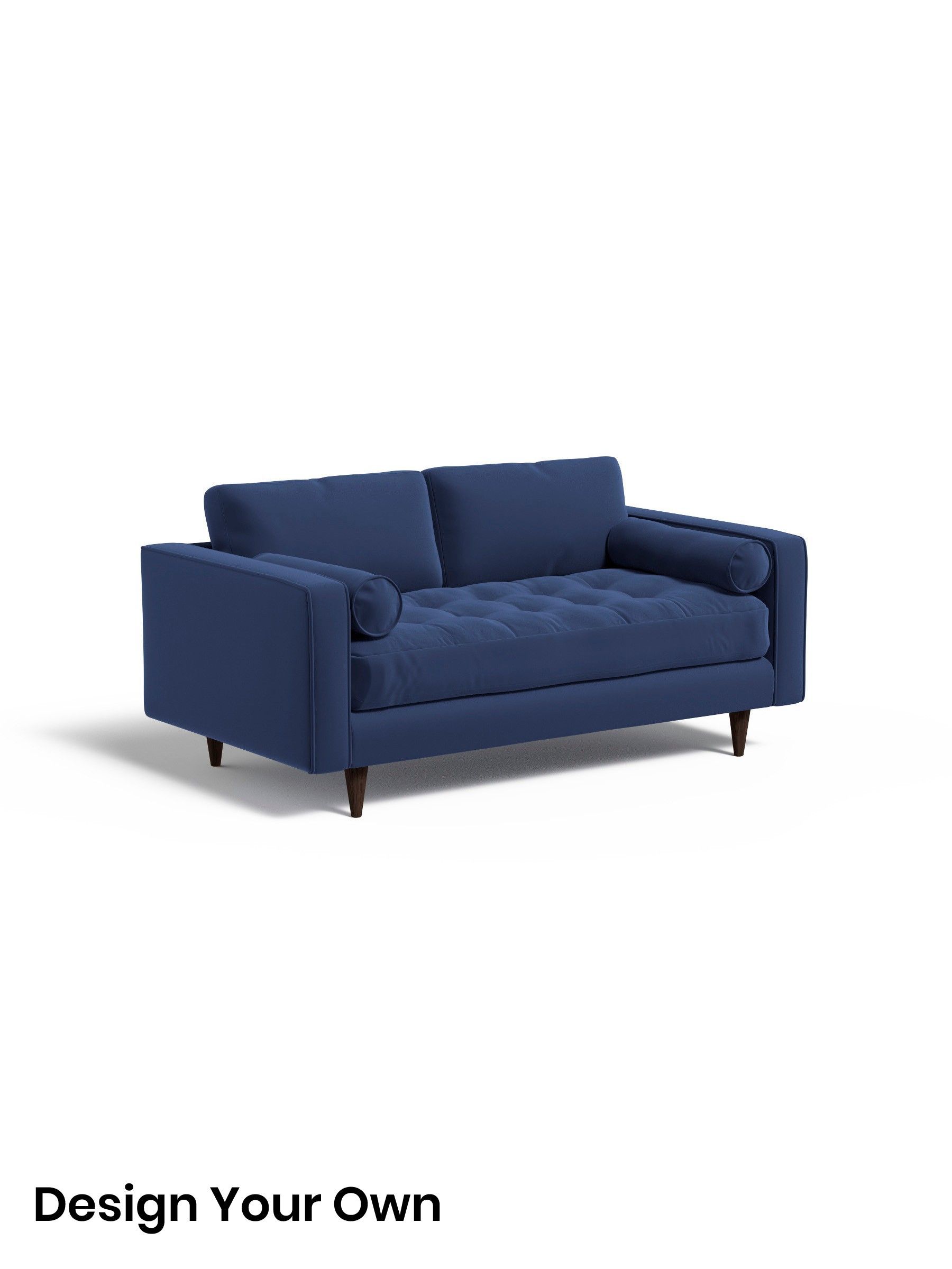 Matt Velvet Easy Clean/Navy Blue - Scott By Made
