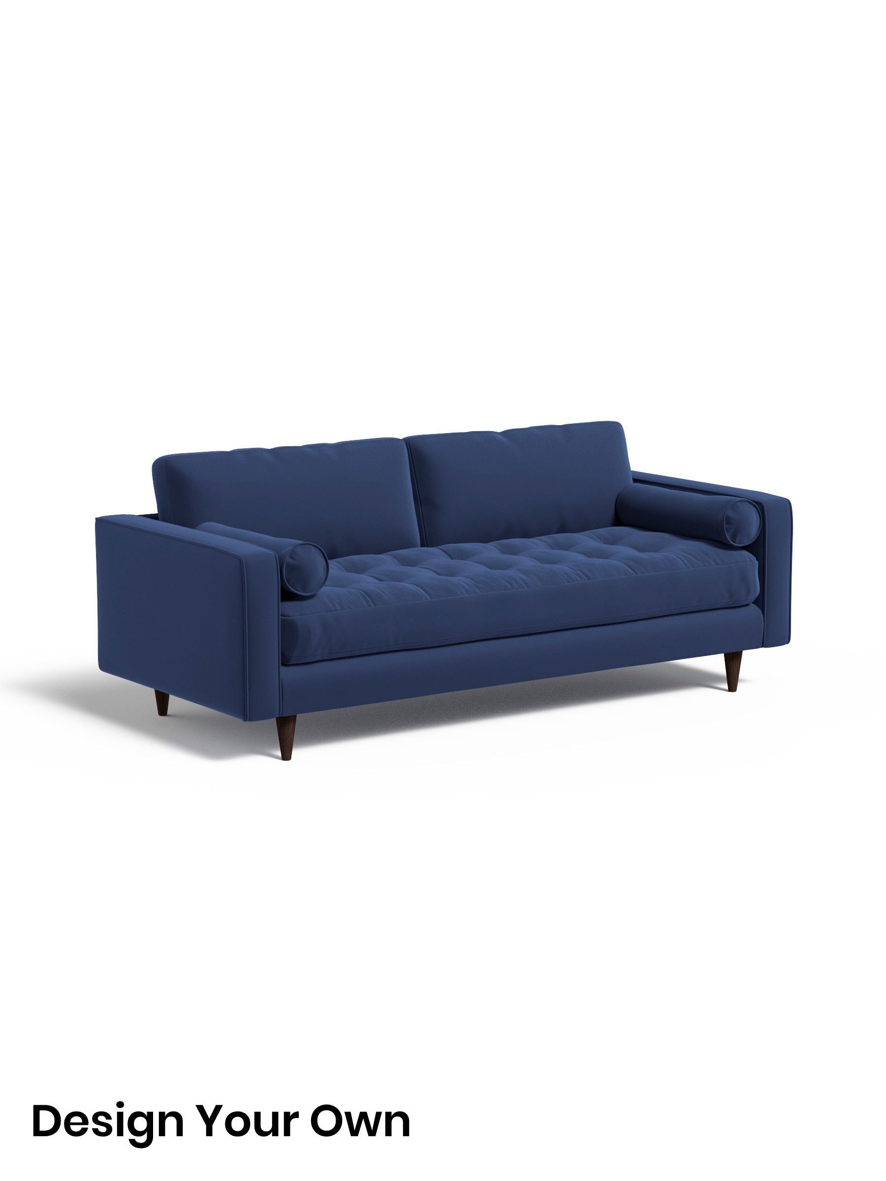 Matt Velvet Easy Clean/Navy Blue - Scott By Made