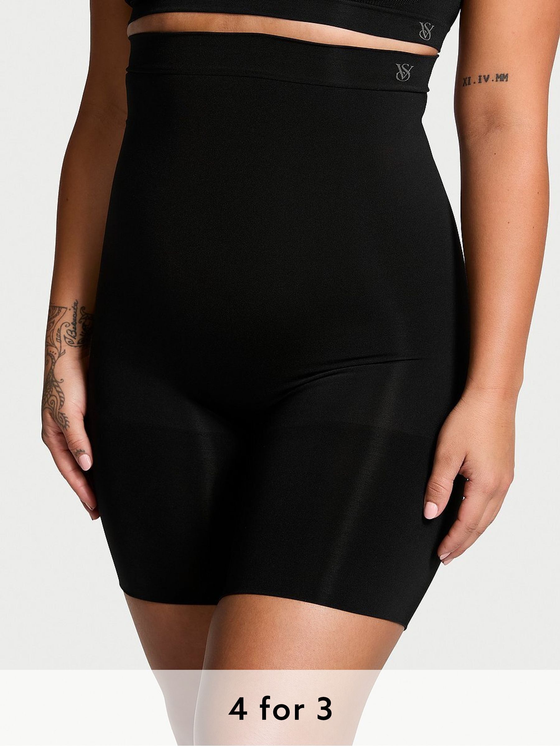 Black Seamless Shaping™ Knickers (W48394) | £35