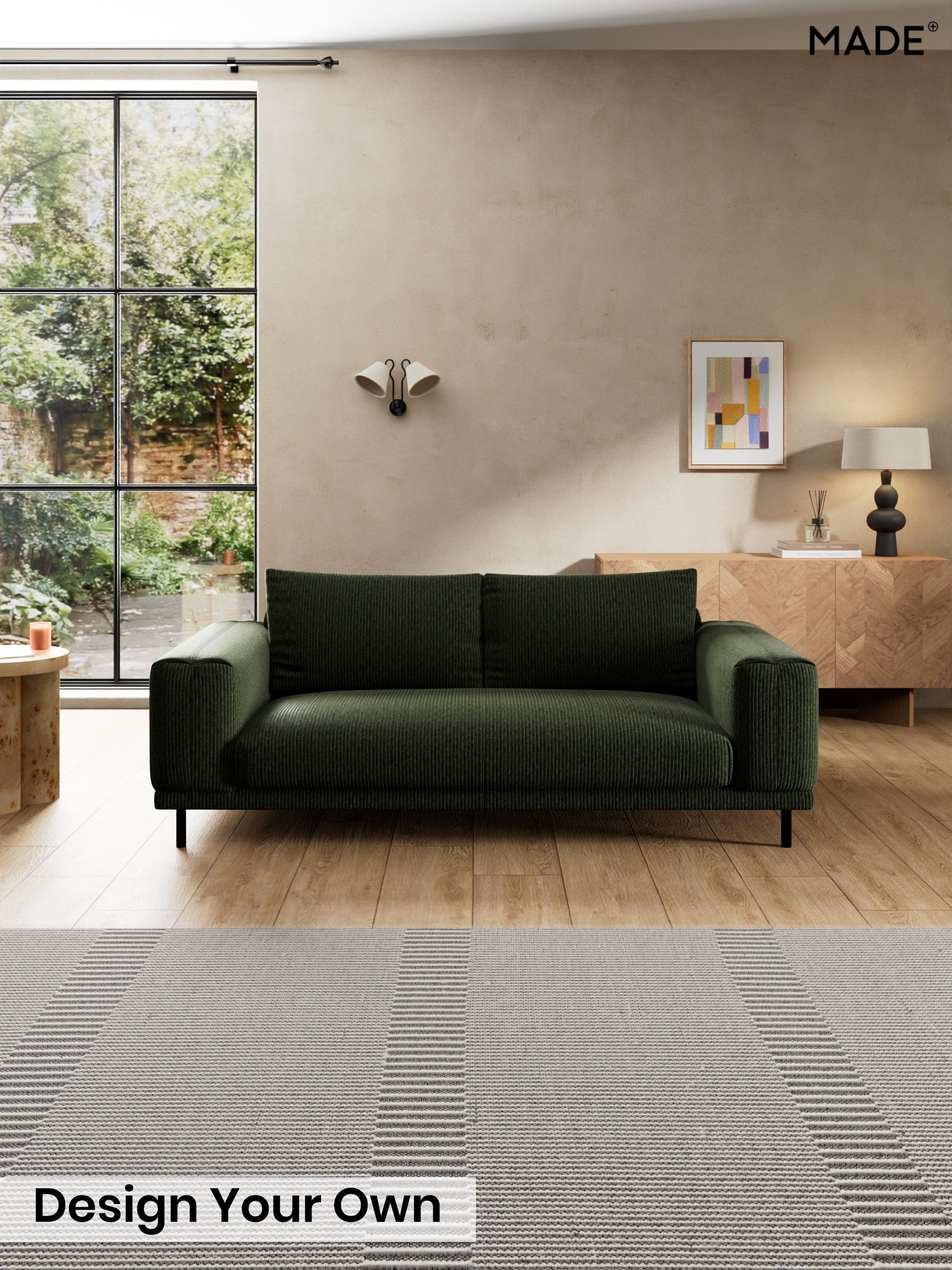 Matt Corduroy/Fennel Green - Odin By Made