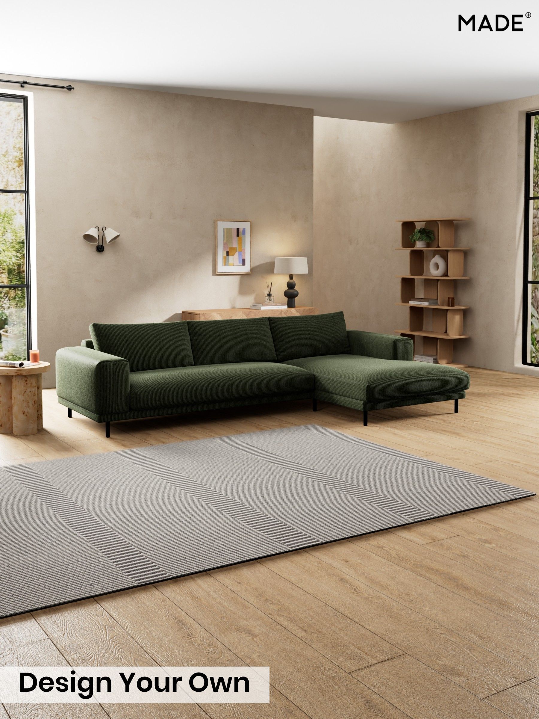 Matt Corduroy/Fennel Green - Odin By Made