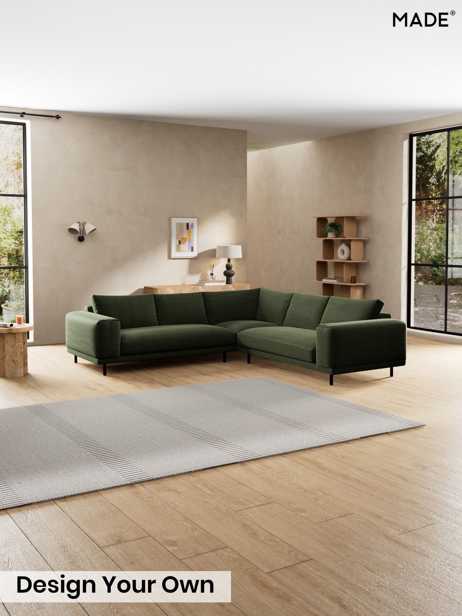 Matt Corduroy/Fennel Green - Odin By Made