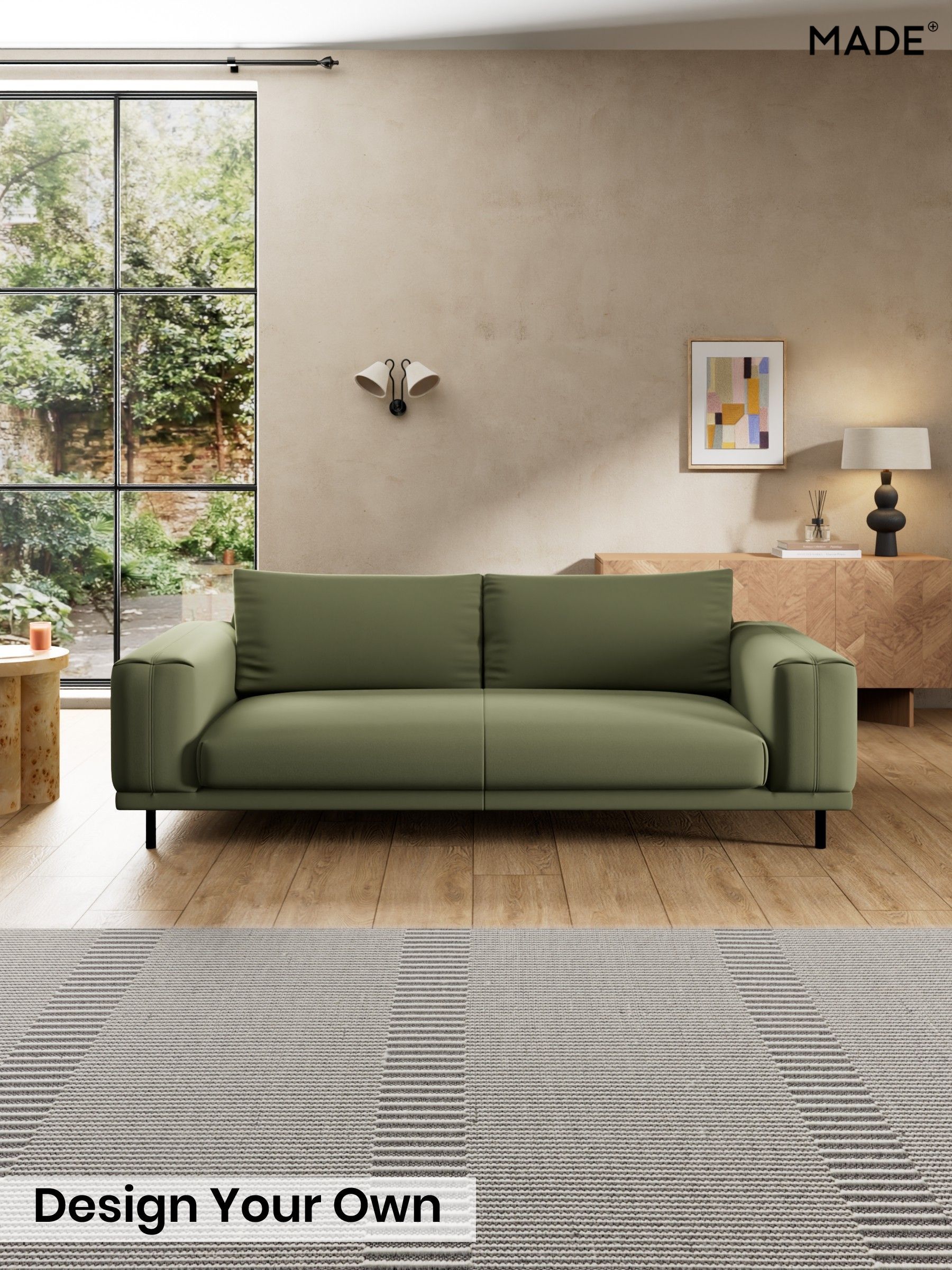 Matt Velvet Easy Clean/Fern Green - Odin By Made