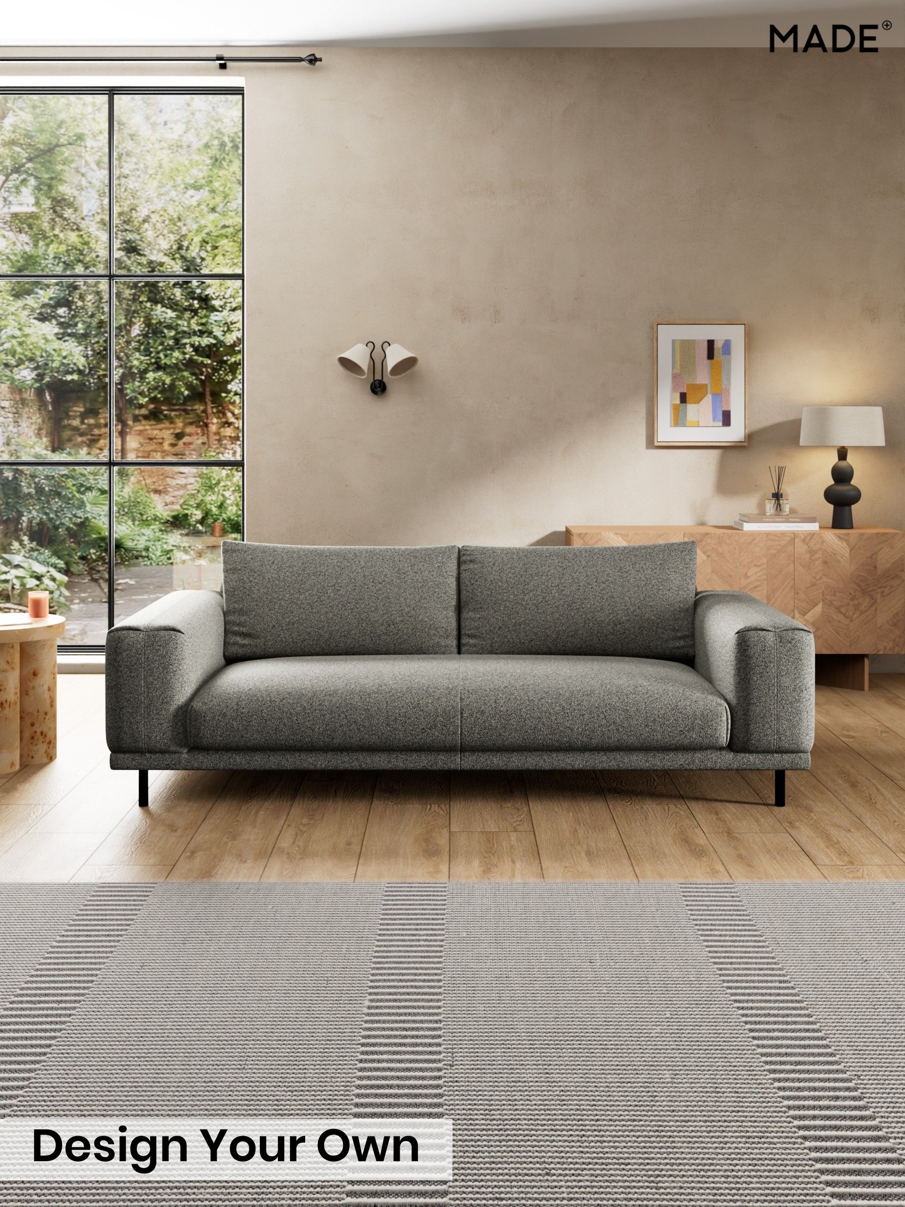 Soft Touch Boucle/Grey Marl - Odin By Made