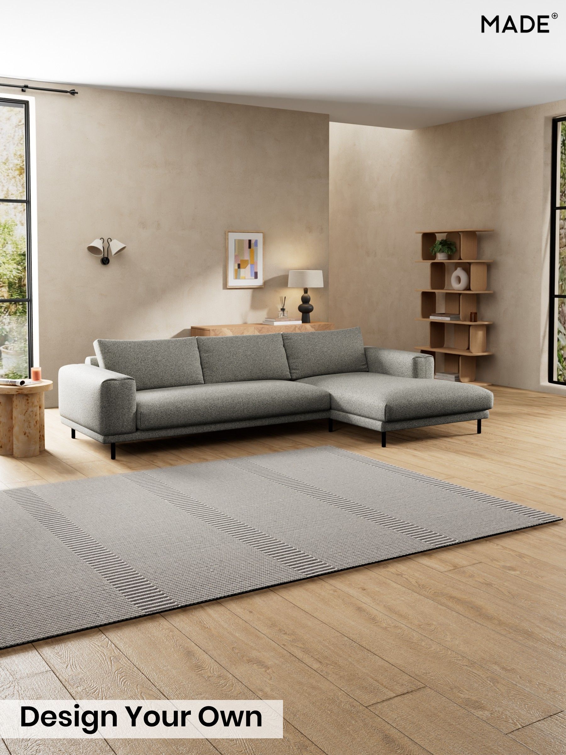 Soft Touch Boucle/Grey Marl - Odin By Made