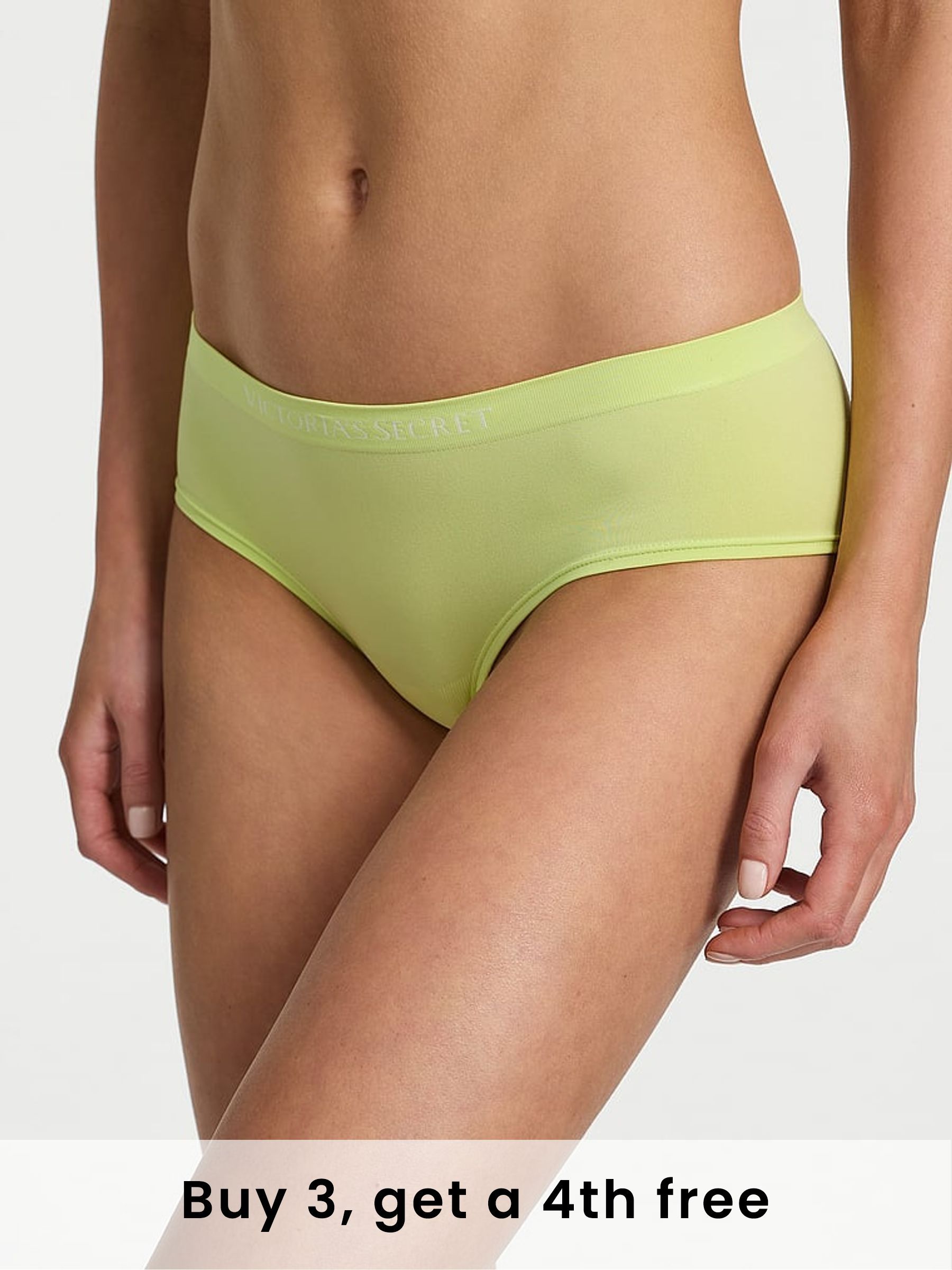 Sparkling Lime Green Hipster Knickers (W50052) | £9