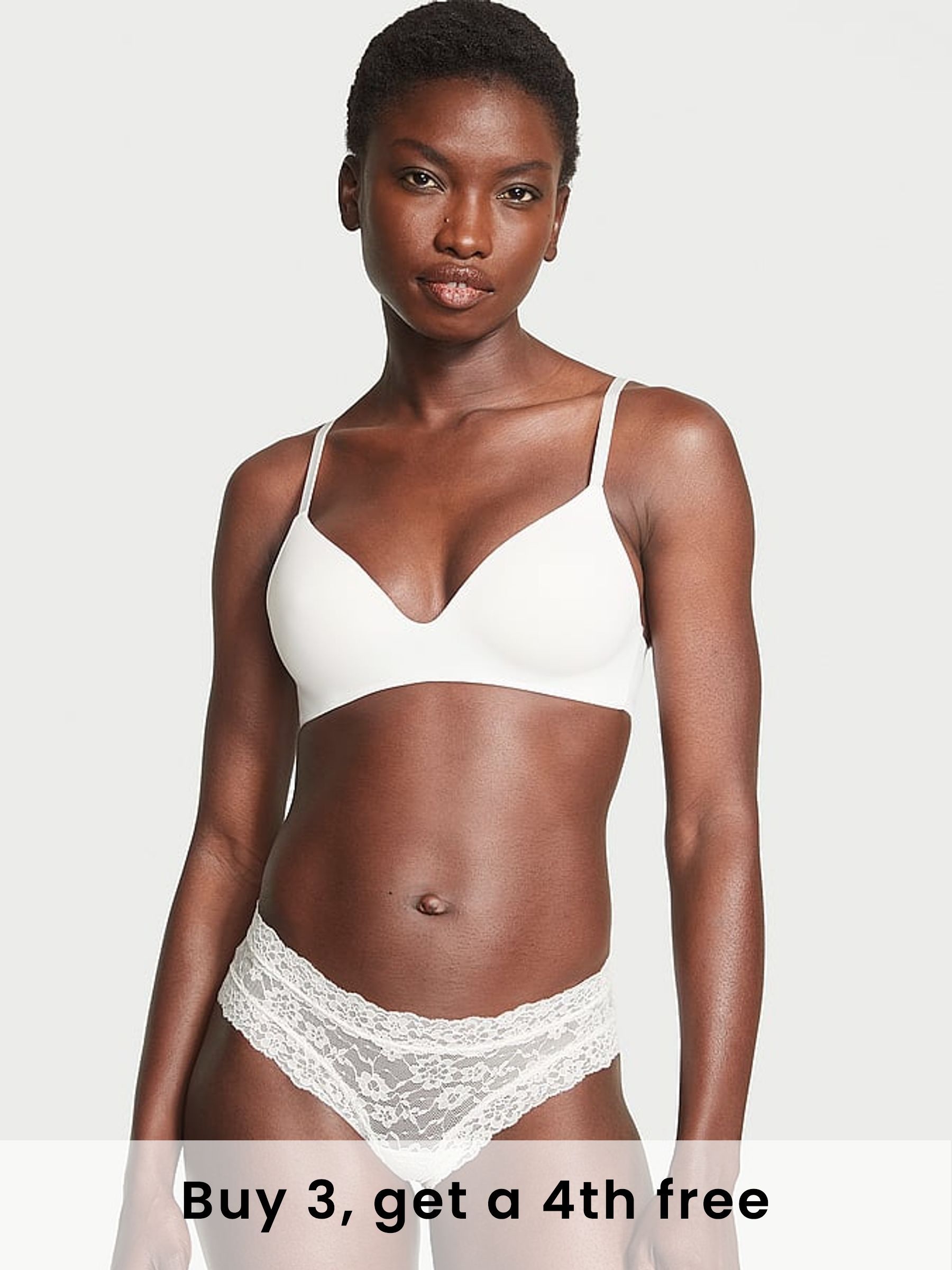 Coconut White Cheeky Knickers (W50087) | £9