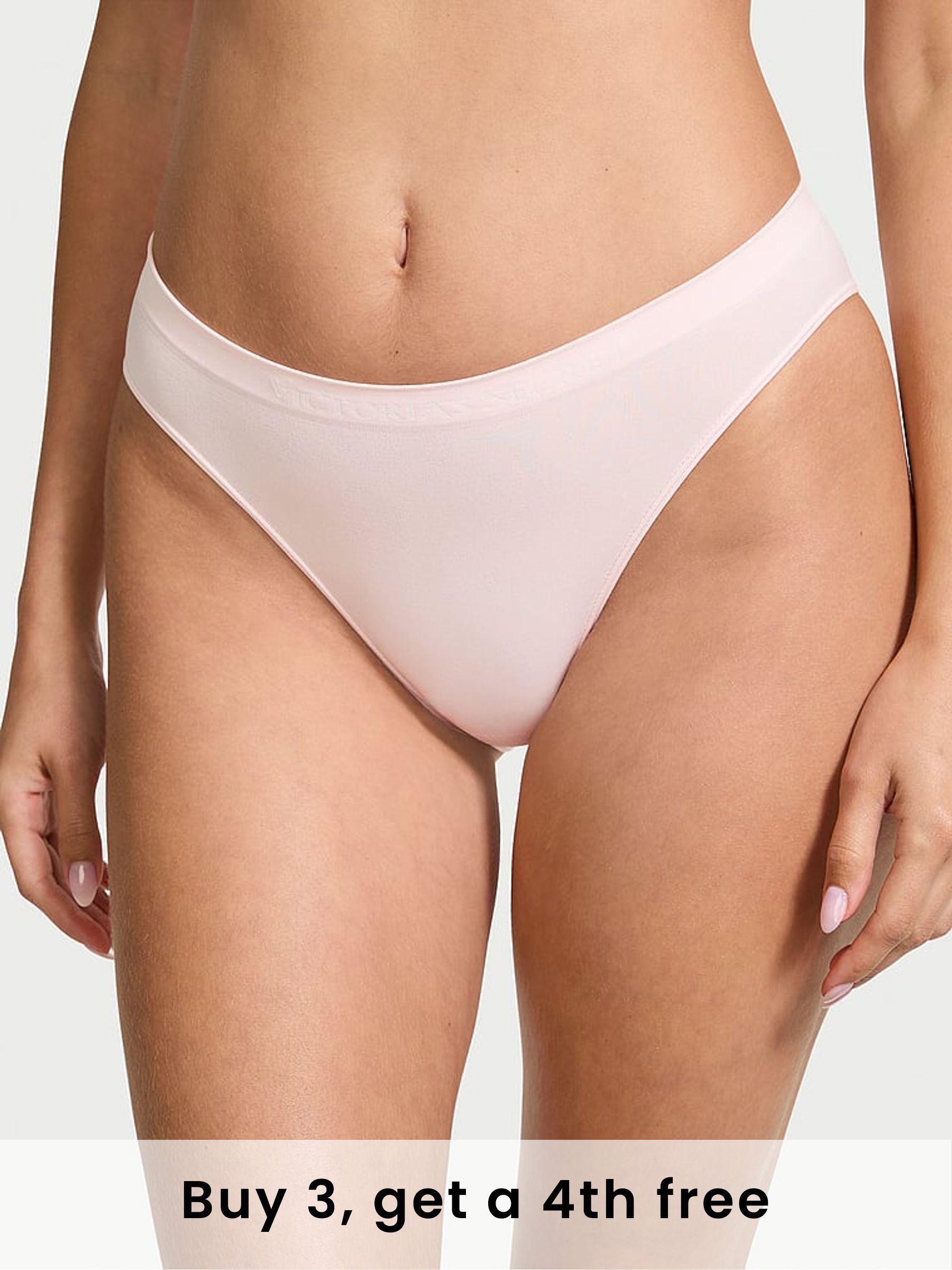 Purest Pink Bikini Knickers (W50192) | £9