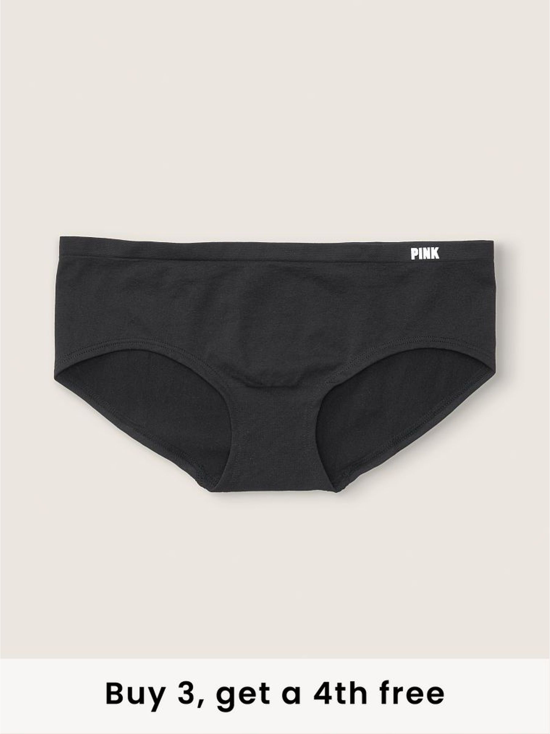Pure Black Seamless Knickers (W50259) | £9