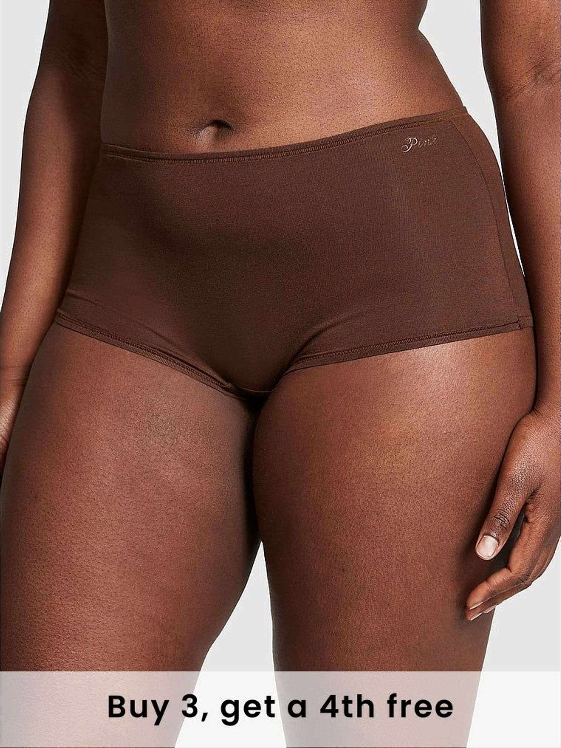 Ganache Nude Short Cotton Knickers (W50263) | £9
