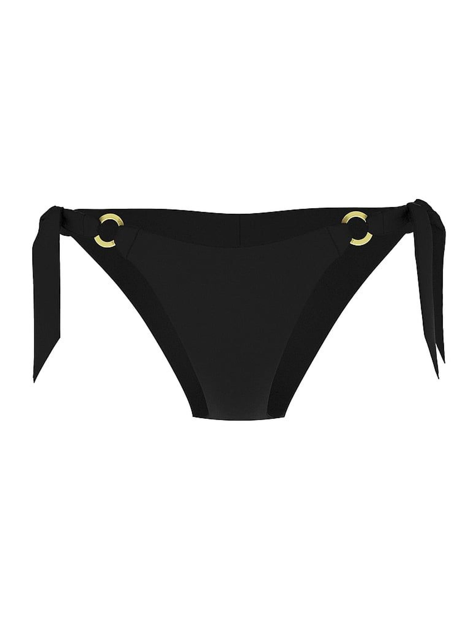 Black Cheeky Bikini Bottoms (W50513) | £29