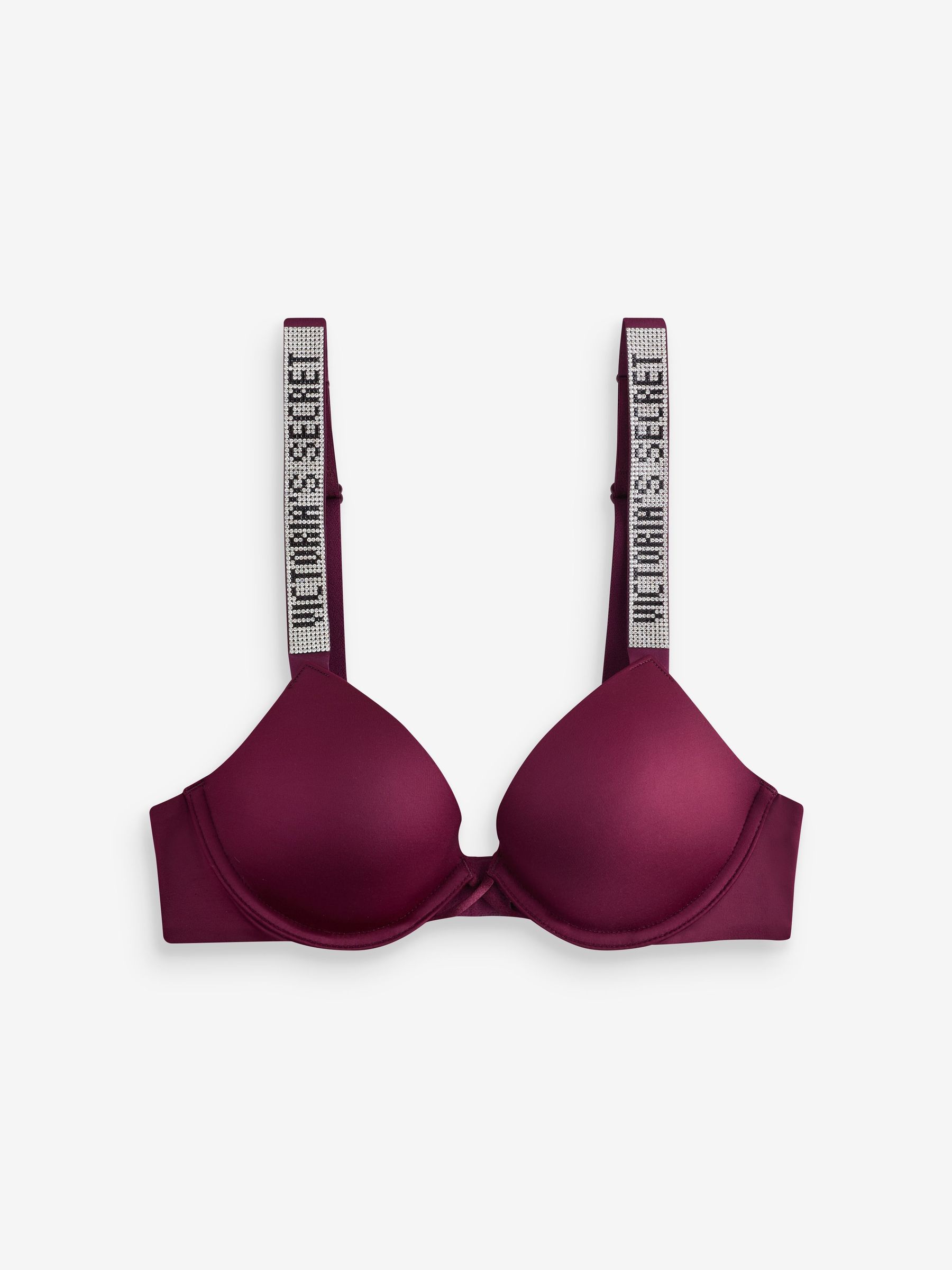 Kir Red Push Up Shine Strap Bra (W50605) | £59