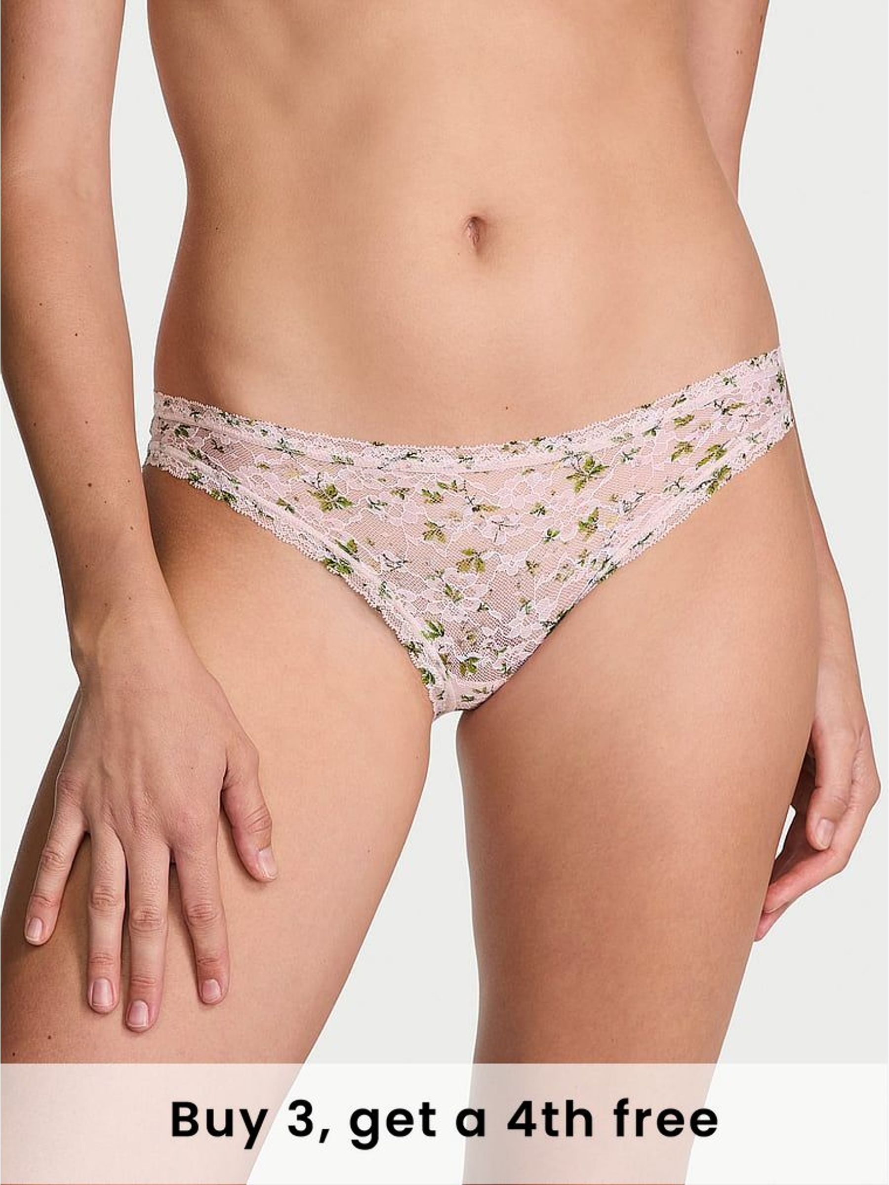 Purest Pink Bikini Knickers (W50642) | £9