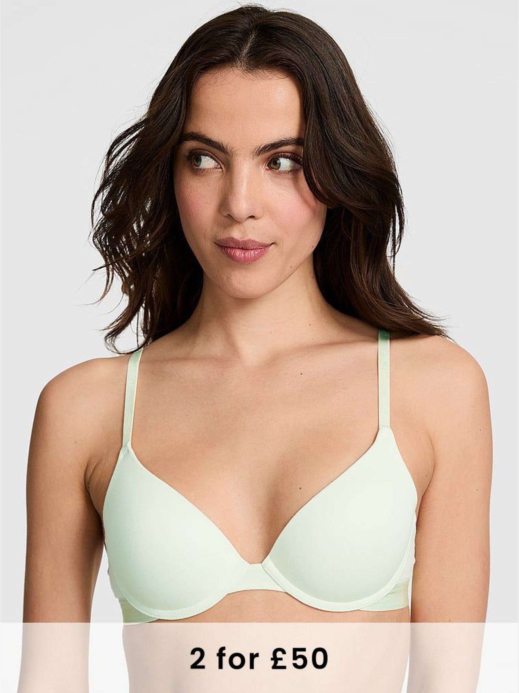 Fresh Mint Green Push Up Bra (W50710) | £29