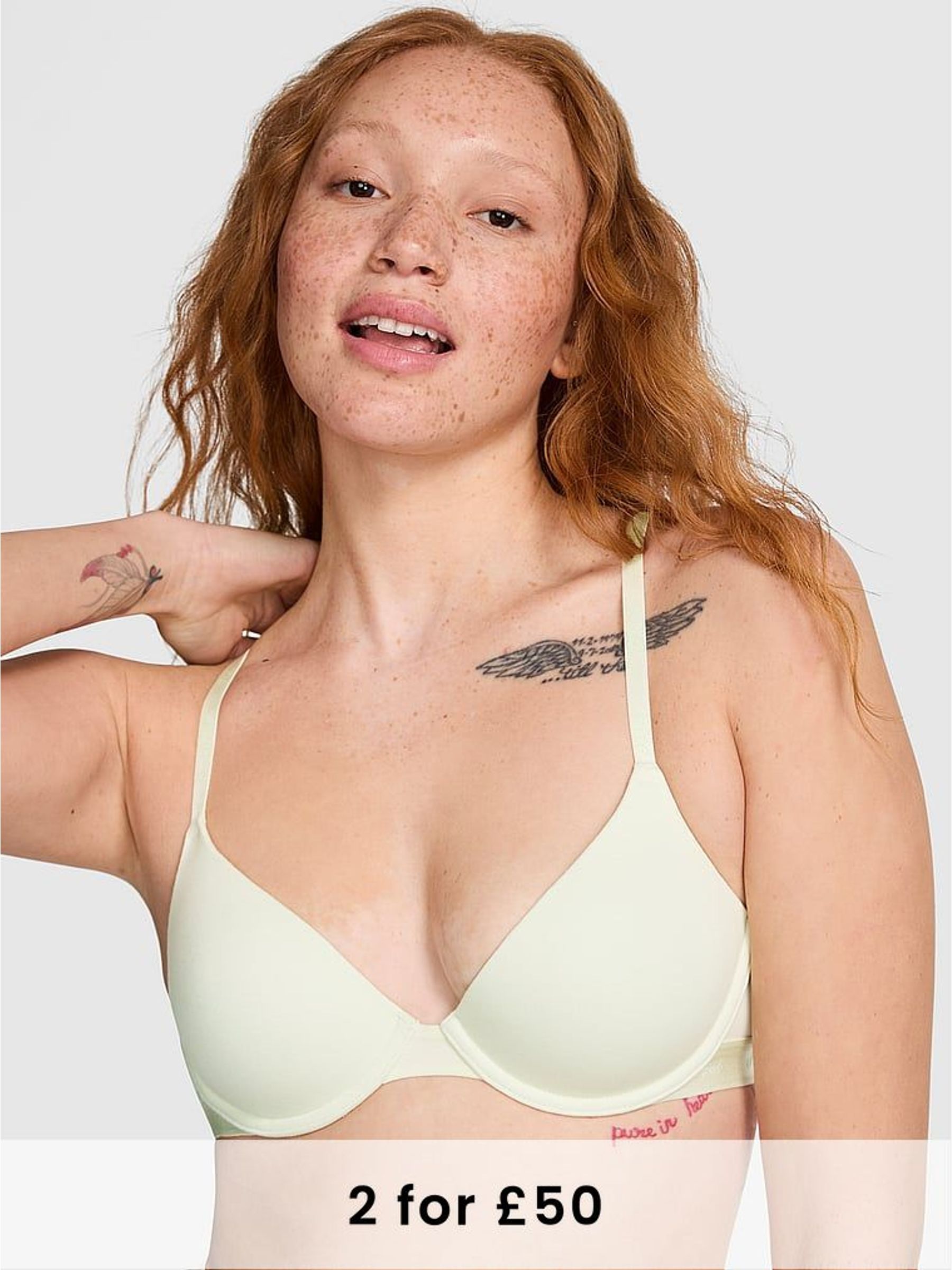 Fresh Mint Green T Shirt Bra (W50734) | £29