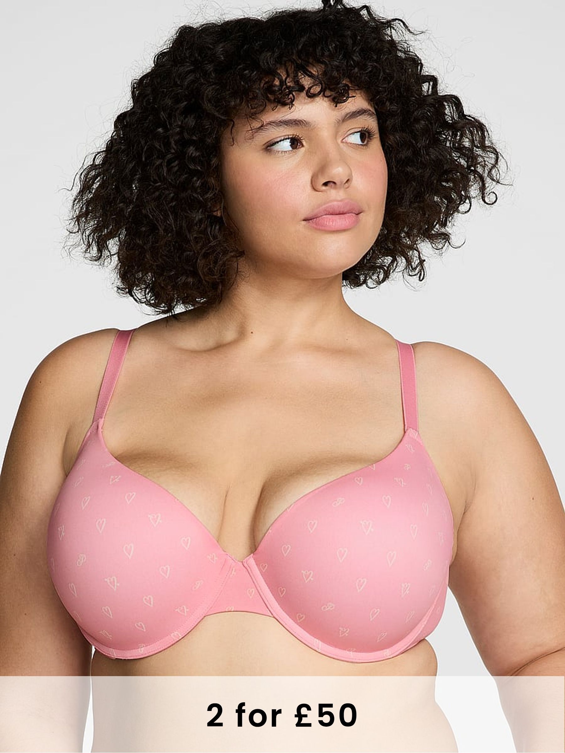 Petal PInk Push Up Bra (W50813) | £29