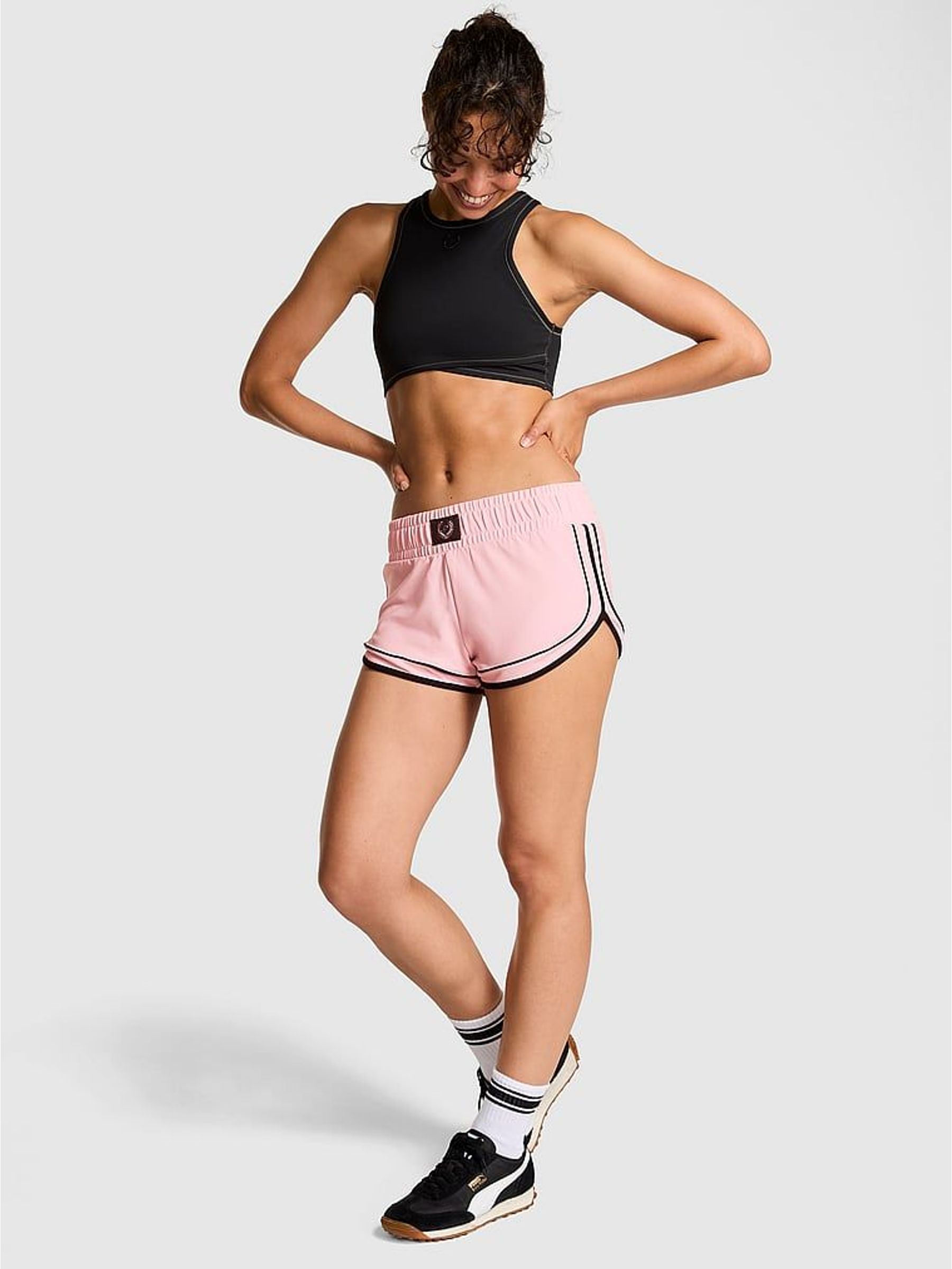 Dollhouse Pink Cotton Boxing Shorts (W52777) | £35