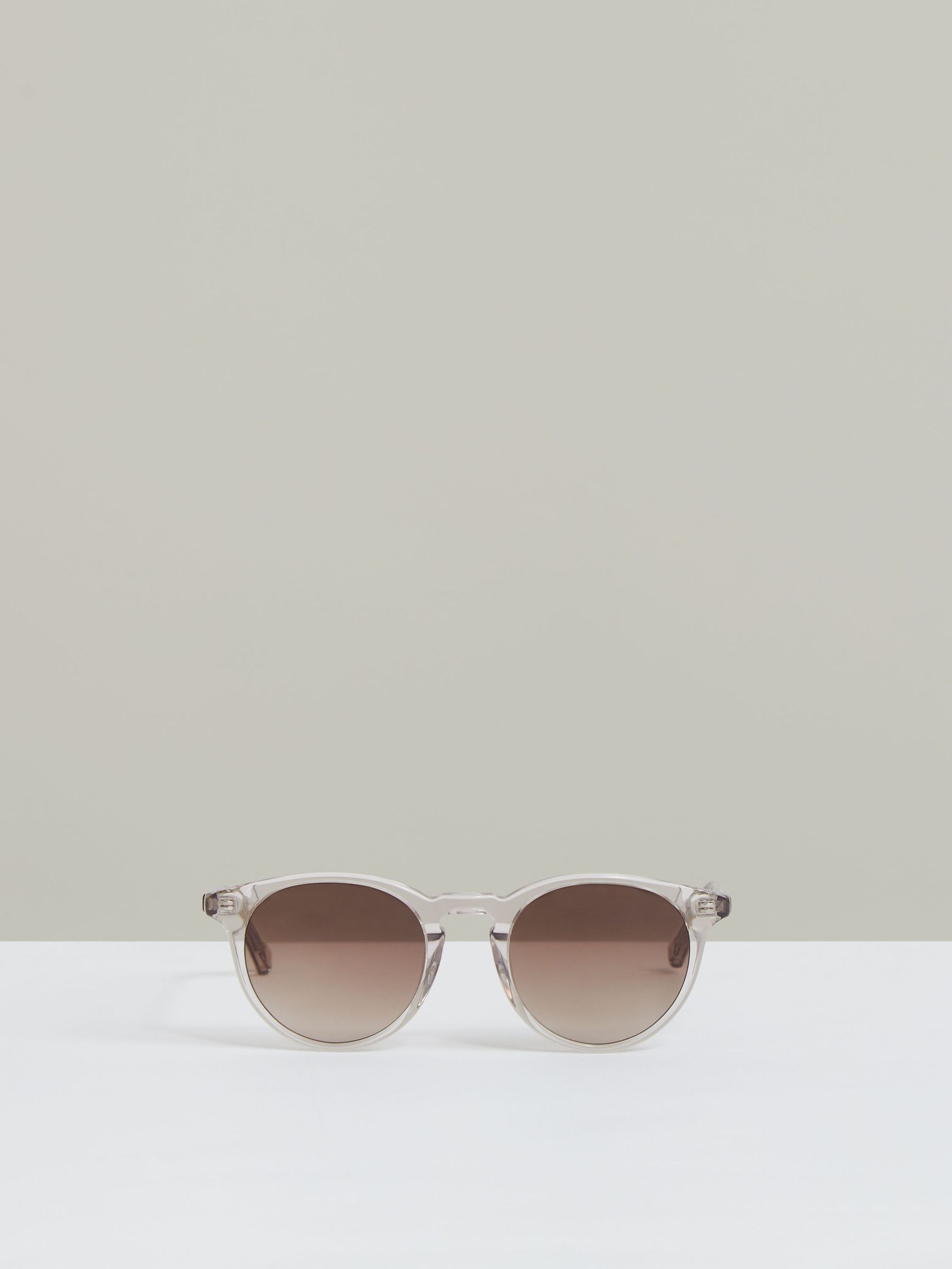 MESSYWEEKEND Round Frame Sunglasses in Pink (W53385) | £75