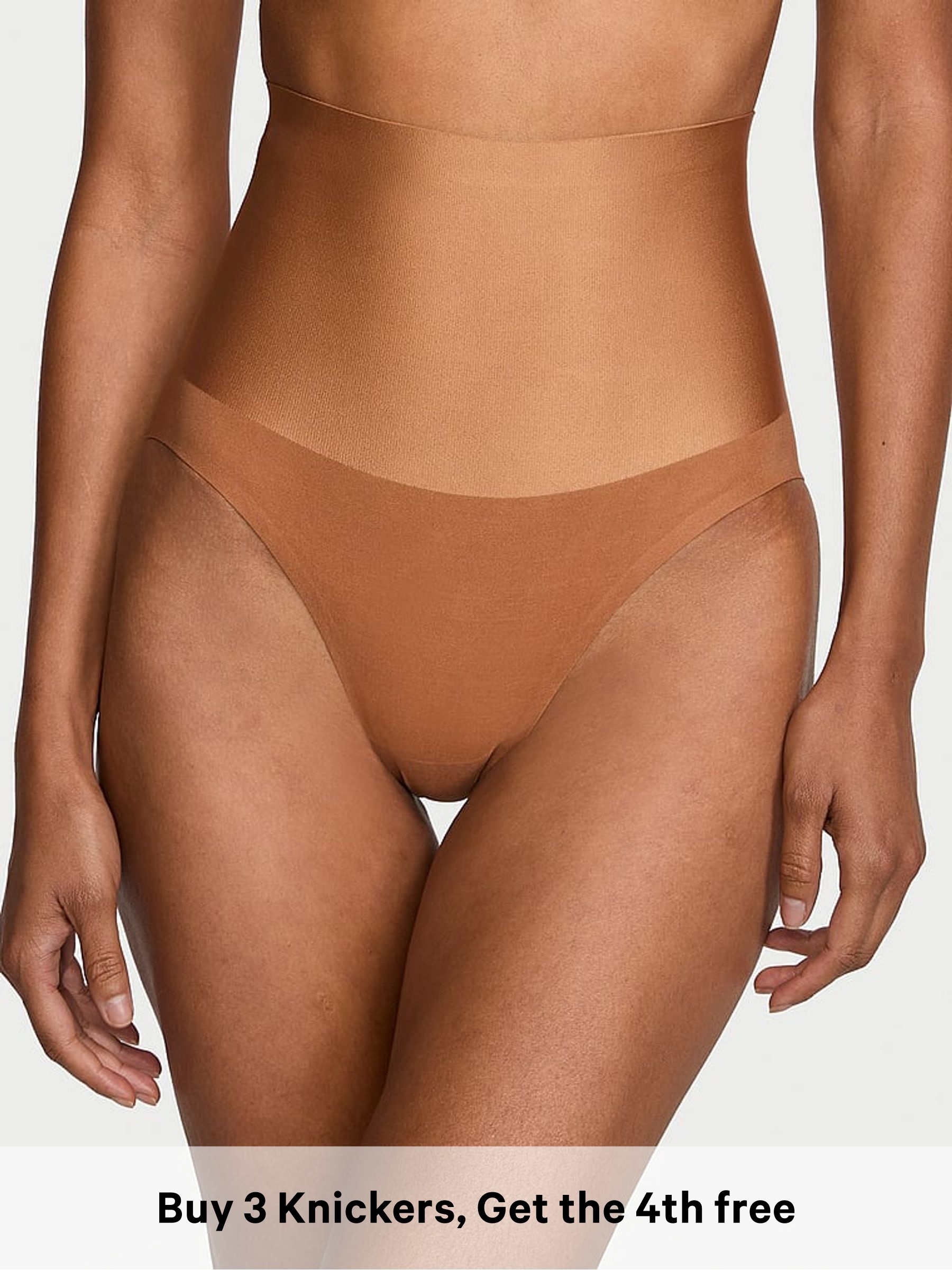 Caramel Nude Shaping Knickers (W54803) | £20