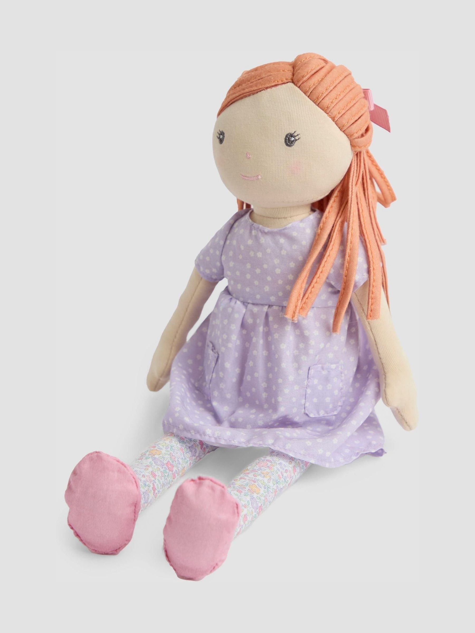 Tiny Lilac Flower Ragdoll (W55664) | £21