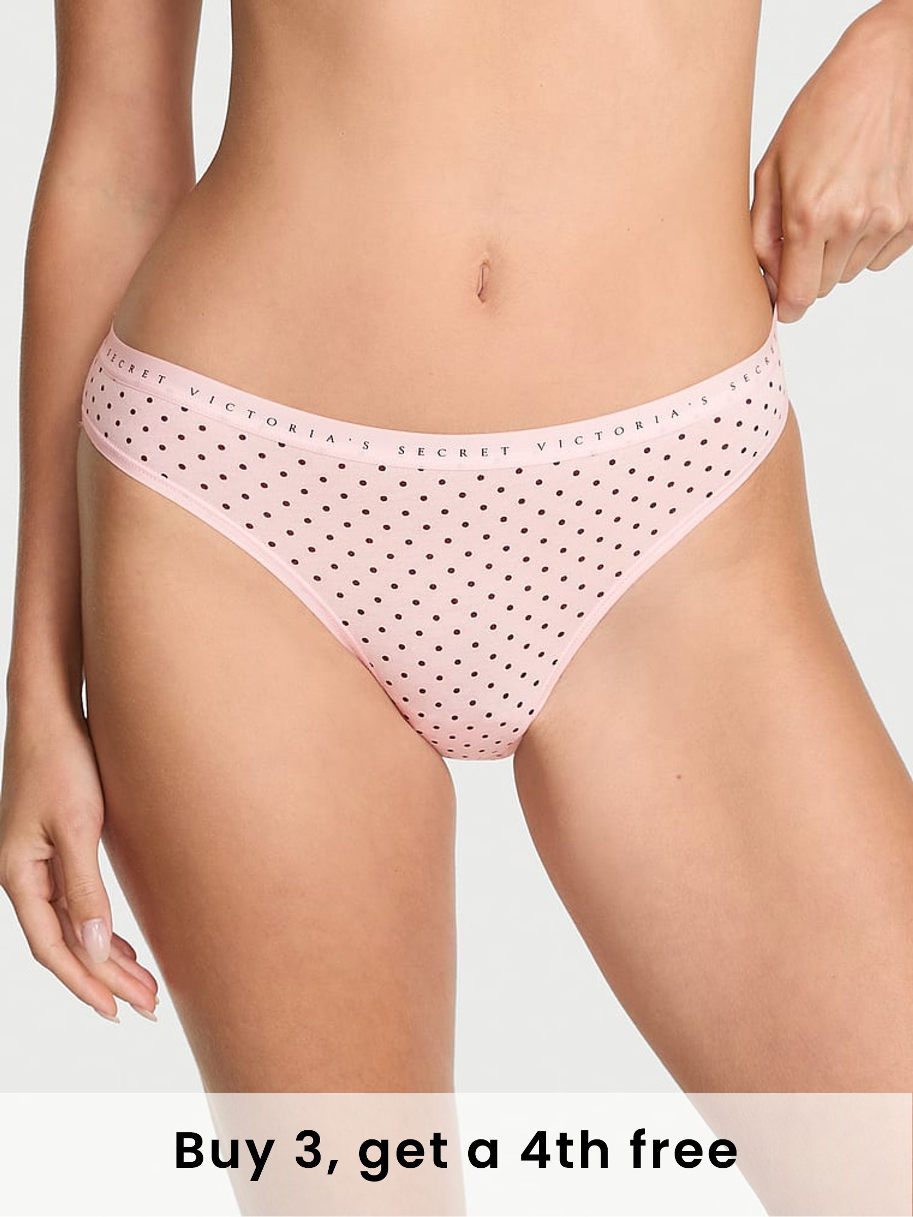 Pink Dot Bikini Knickers (W57875) | £9